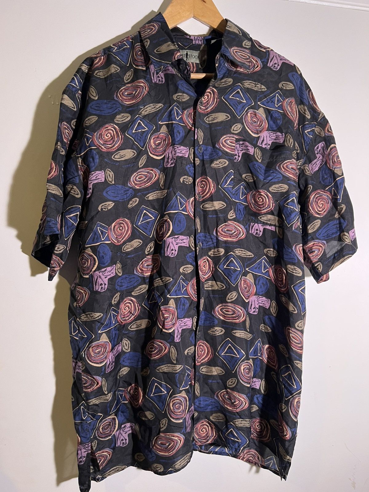 Vintage 90’s 2000’s Y2K VTG Vintage Robert Stock Multi Pattern Shirt Size US L / EU 52-54 / 3 - 1 Thumbnail