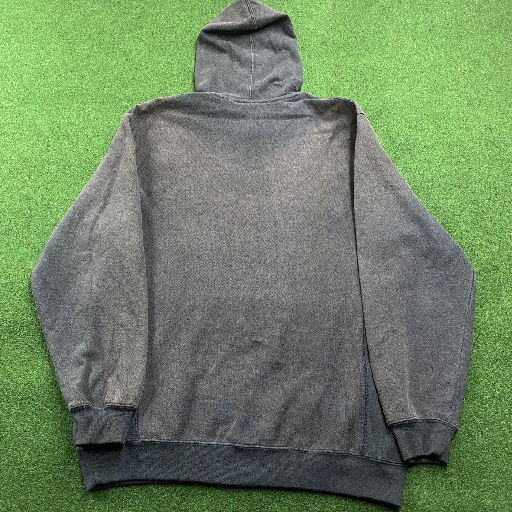 Vintage VINTAGE California Hoodie Mens S Blue Sun Faded Embroidered Pullover Sweatshirt Size US S / EU 44-46 / 1 - 3 Thumbnail
