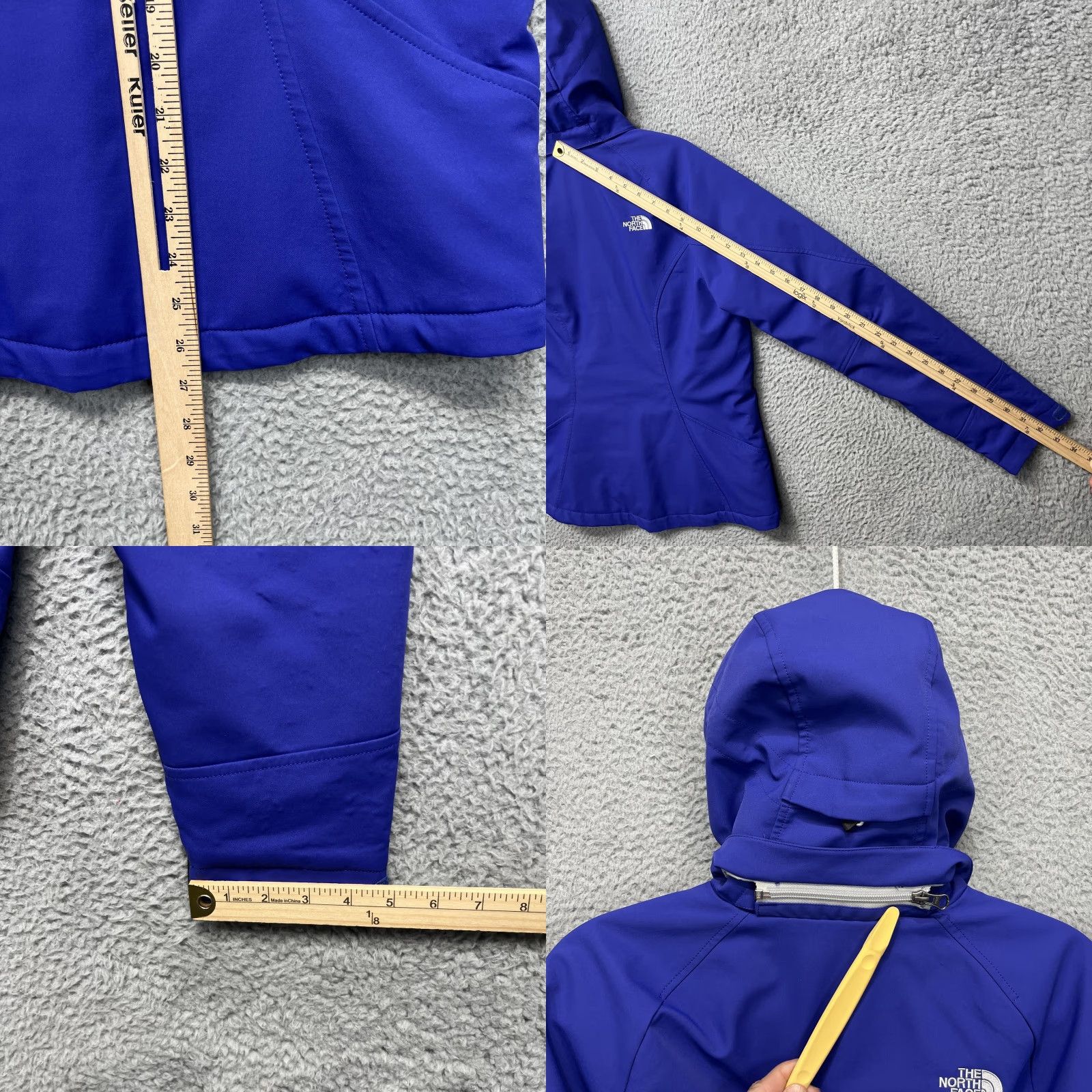 The North Face VINTAGE The North Face Jacket Womens M Blue Apex softshell Insulated Primaloft Hood Size M / US 6-8 / IT 42-44 - 8 Thumbnail
