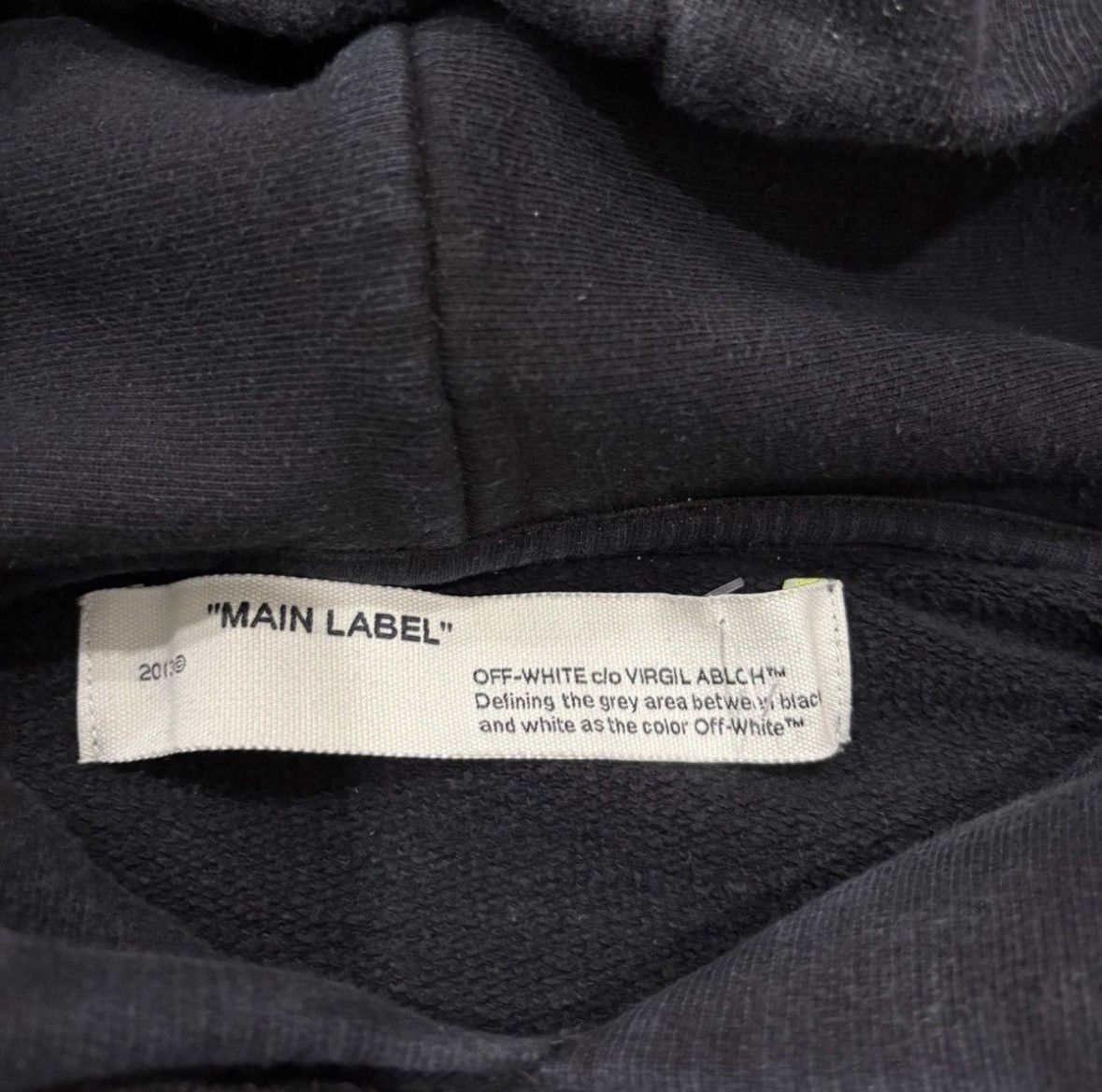 Off-White OFF WHITE TAPE LOGO HOODIE Size US XXL / EU 58 / 5 - 3 Thumbnail