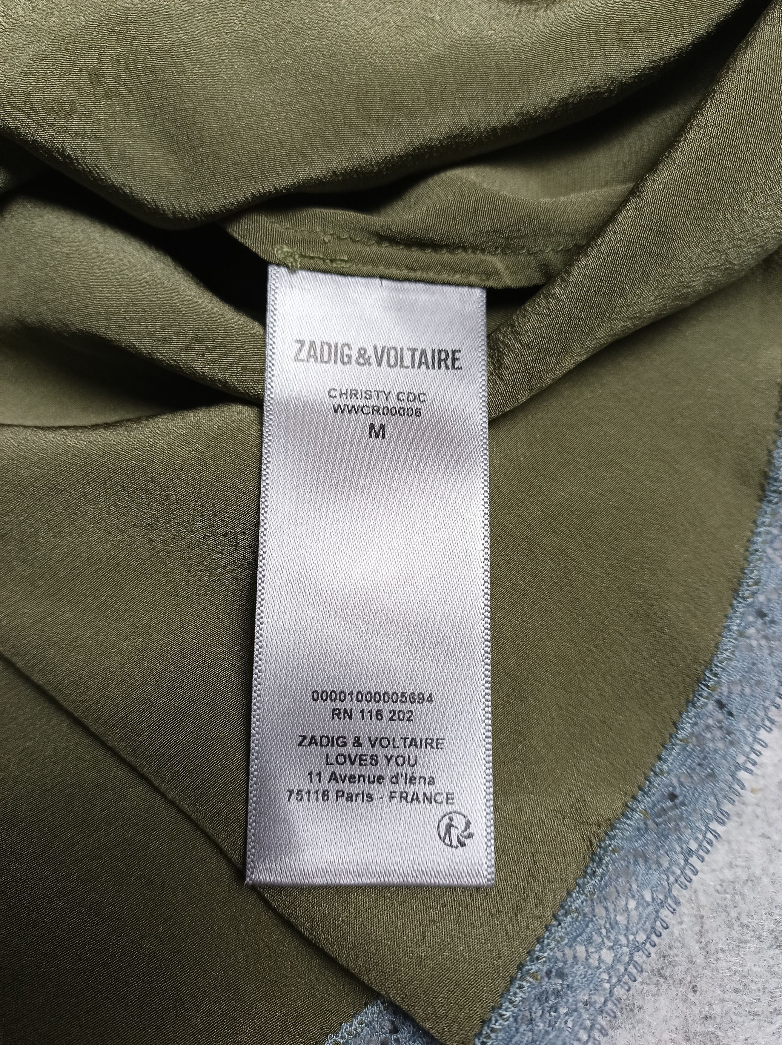 Zadig & Voltaire Zadig & Voltaire Christy Silk Camisole Top Size M / US 6-8 / IT 42-44 - 10 Thumbnail