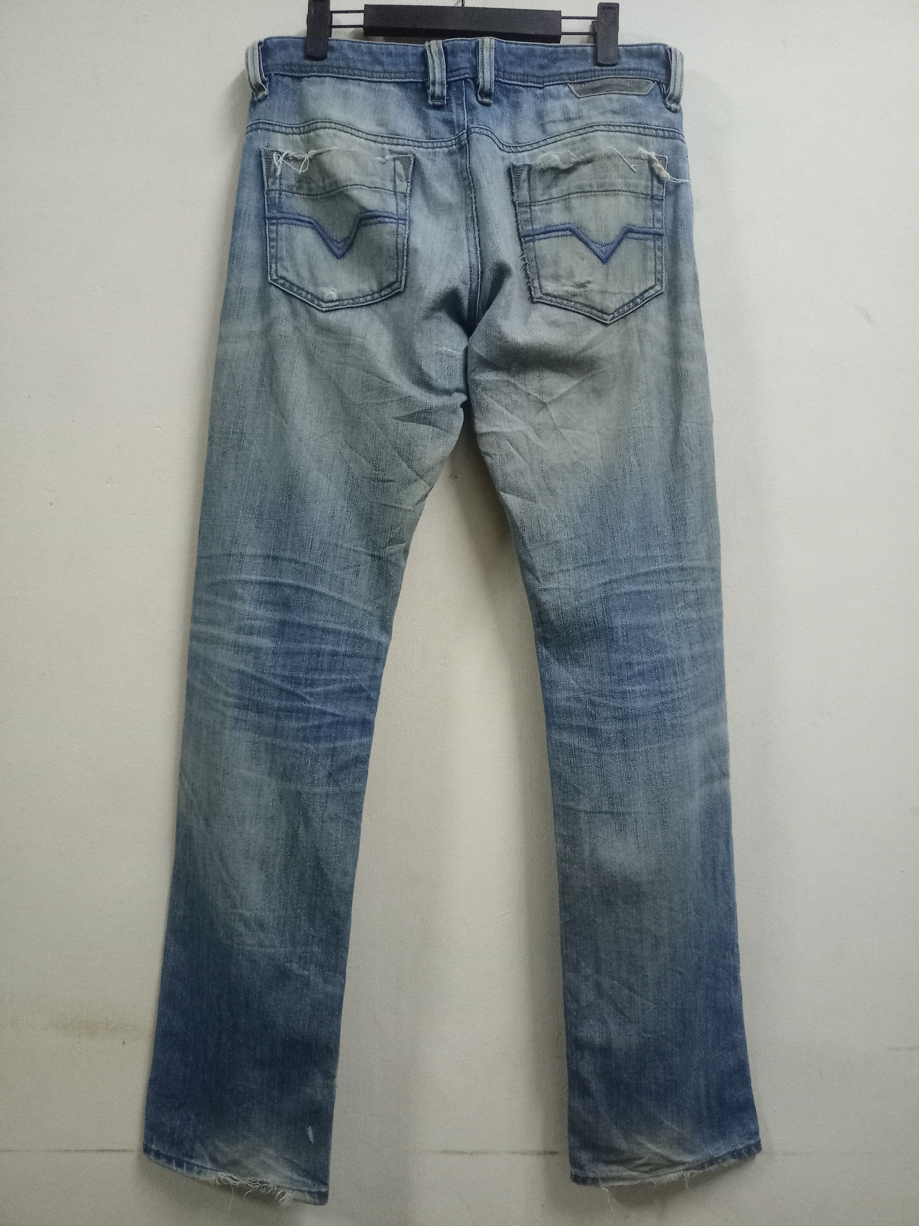 Diesel Vintage Diesel Industry Safado Mud Wash Distressed Jeans Size US 32 / EU 48 - 2 Thumbnail