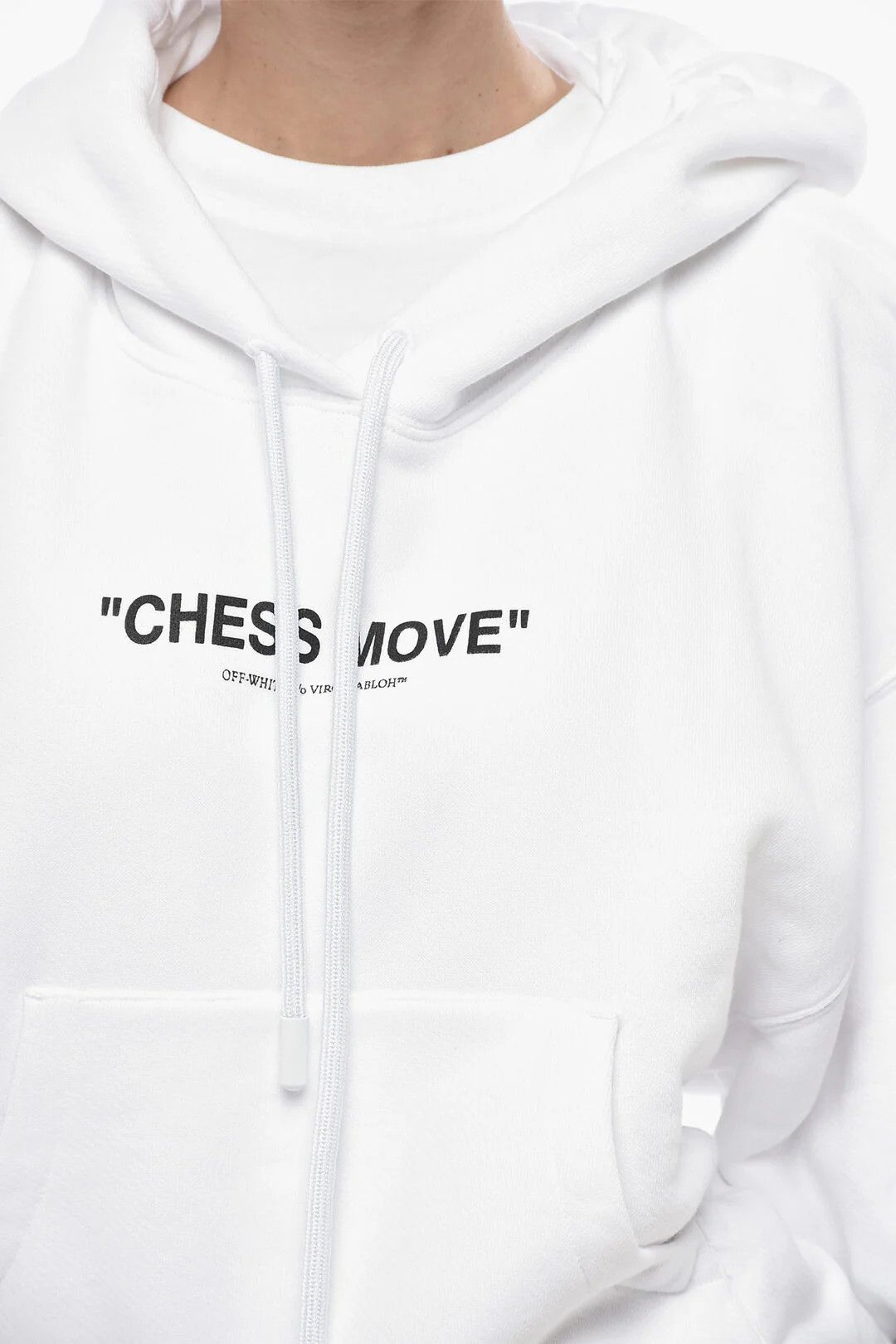 Off-White og1mm0426 Oversized Design Hoodie in White Size S / US 4 / IT 40 - 3 Thumbnail