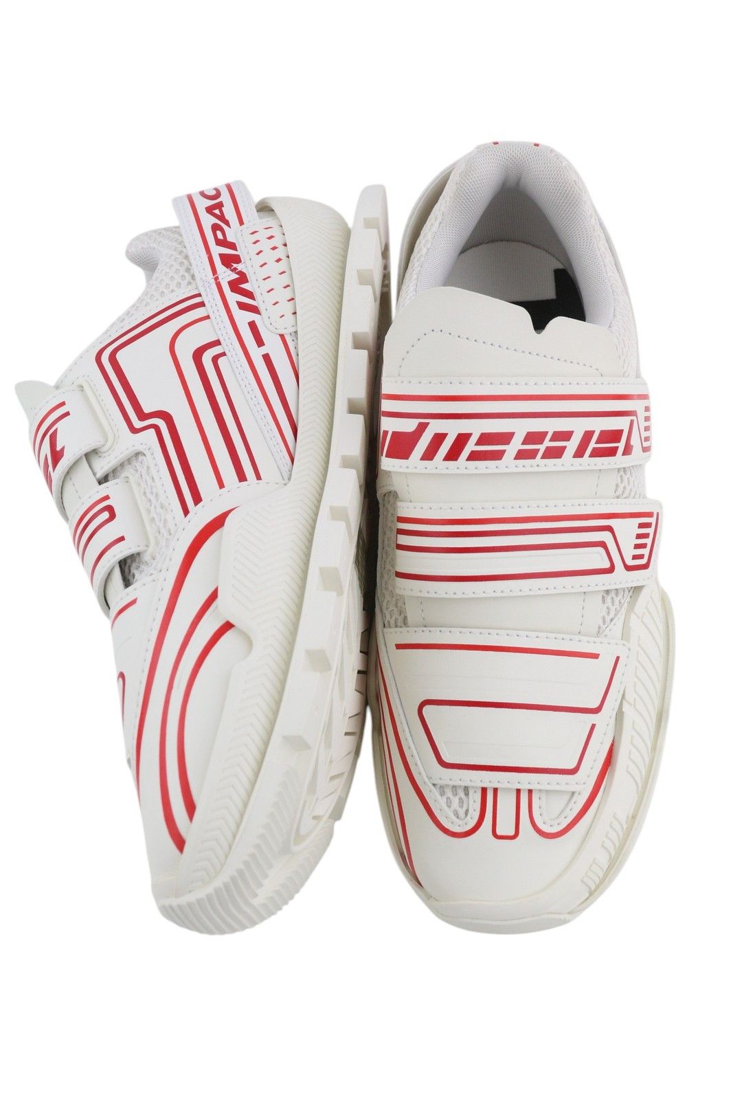 Diesel S-PENDHIO LC EU42.5 White Almond Toe Pull On Low 40867 Size US 9.5 / EU 42-43 - 7 Thumbnail