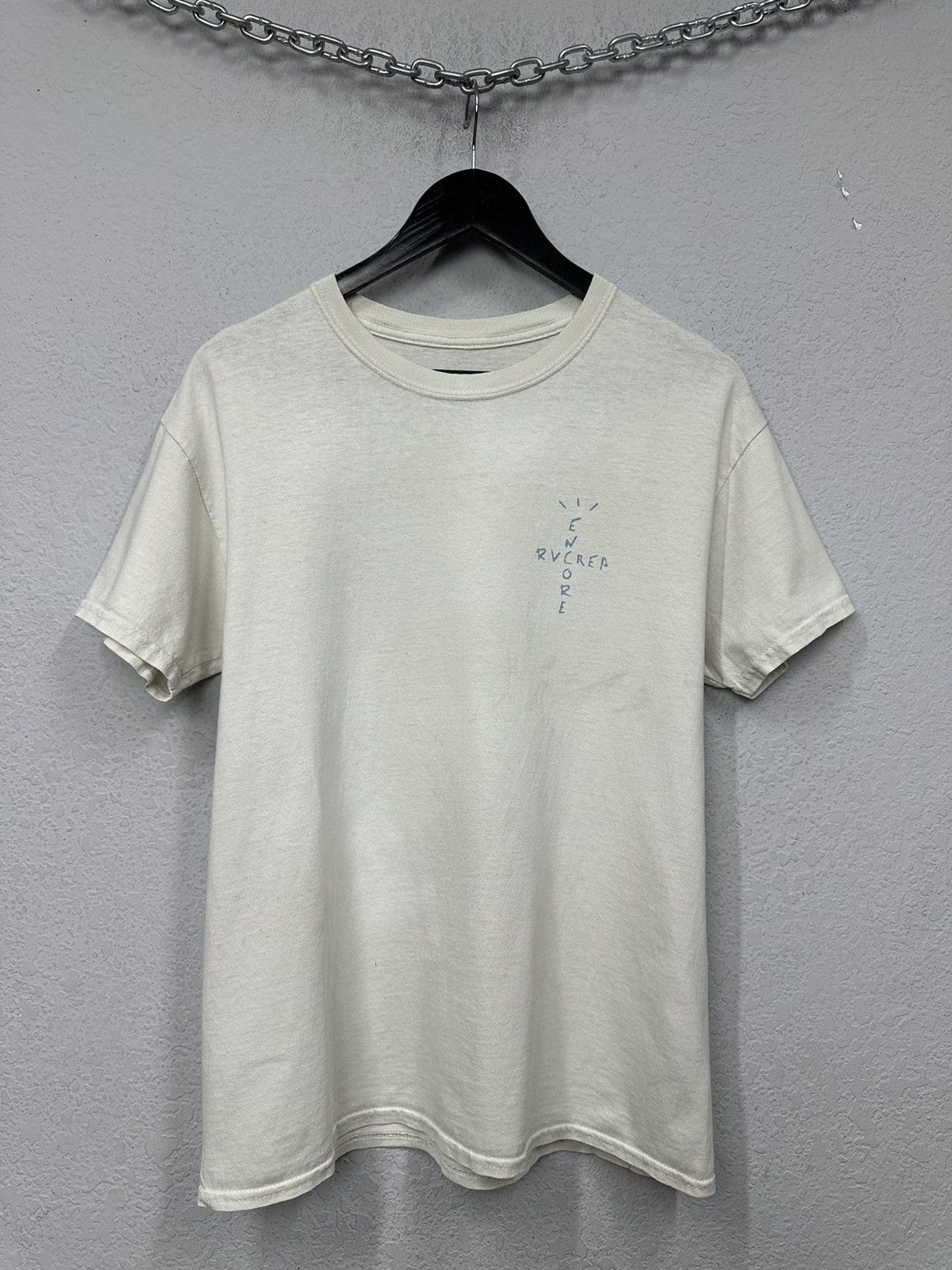 Travis Scott Vintage T-shirt Distressed Faded Y2k Japanese Rock Kanye Size US M / EU 48-50 / 2 - 2 Thumbnail