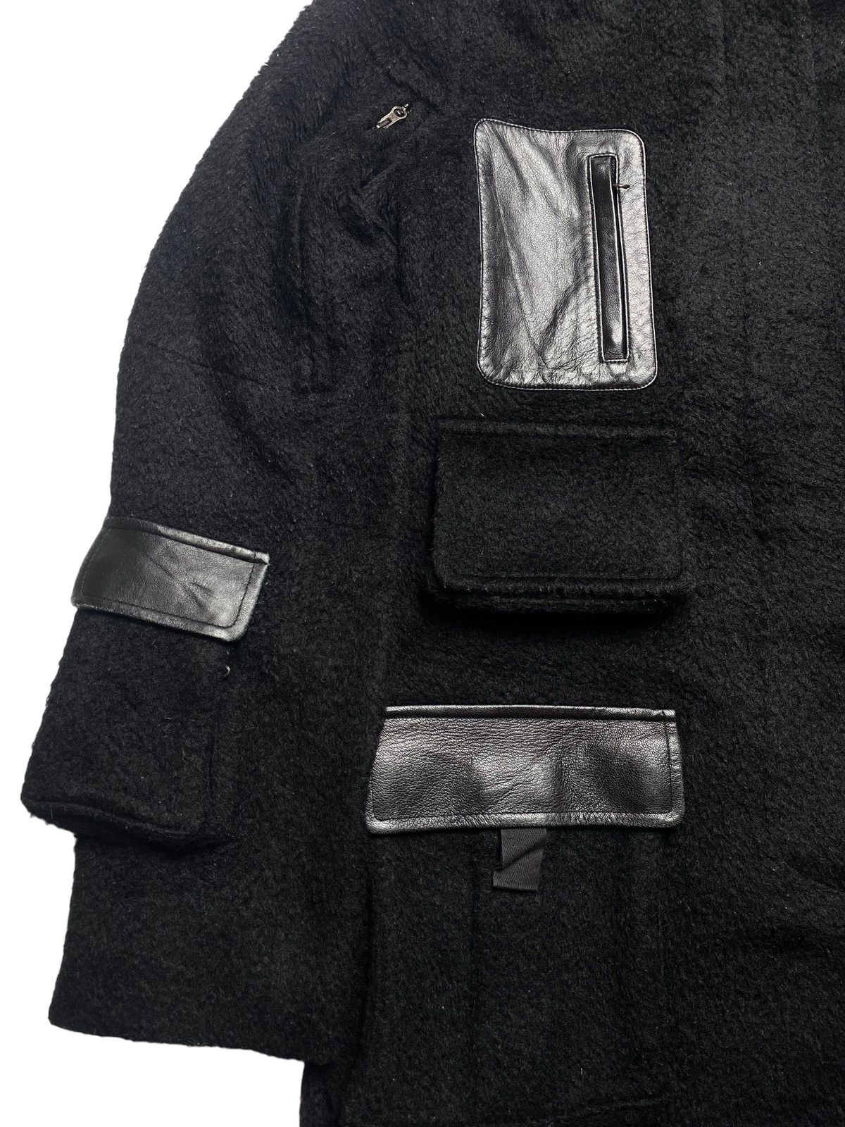 14th Addiction 2000s Hail Co - Wool Cargo Jacket Size US M / EU 48-50 / 2 - 6 Thumbnail