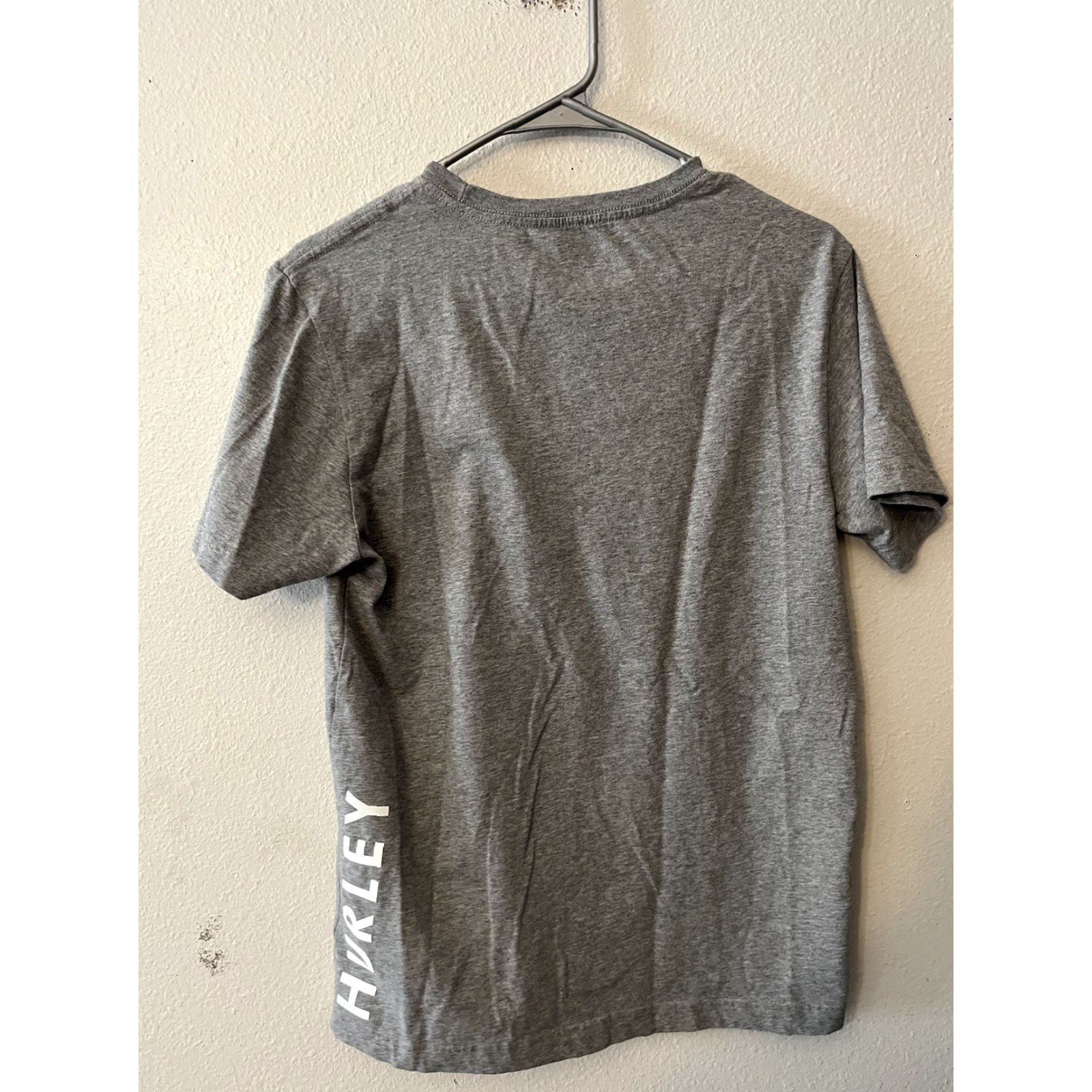 Hurley Hurley T-Shirt Men Short Sleeve Logo Tee Gray Small Crew Neck Cotton Graphic Regular Fit Vintage: No Size US S / EU 44-46 / 1 - 3 Thumbnail