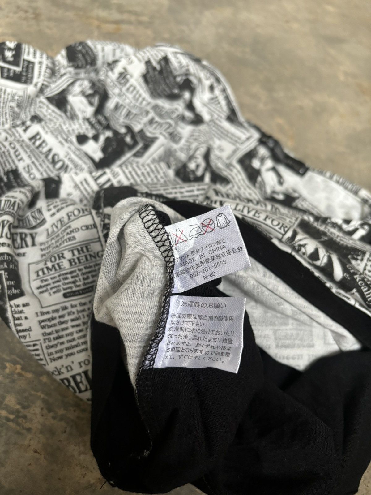 Hysteric Glamour Y2k Double Layer Defectibe Struct Ifsixwasnine Punk Style Size US L / EU 52-54 / 3 - 8 Thumbnail