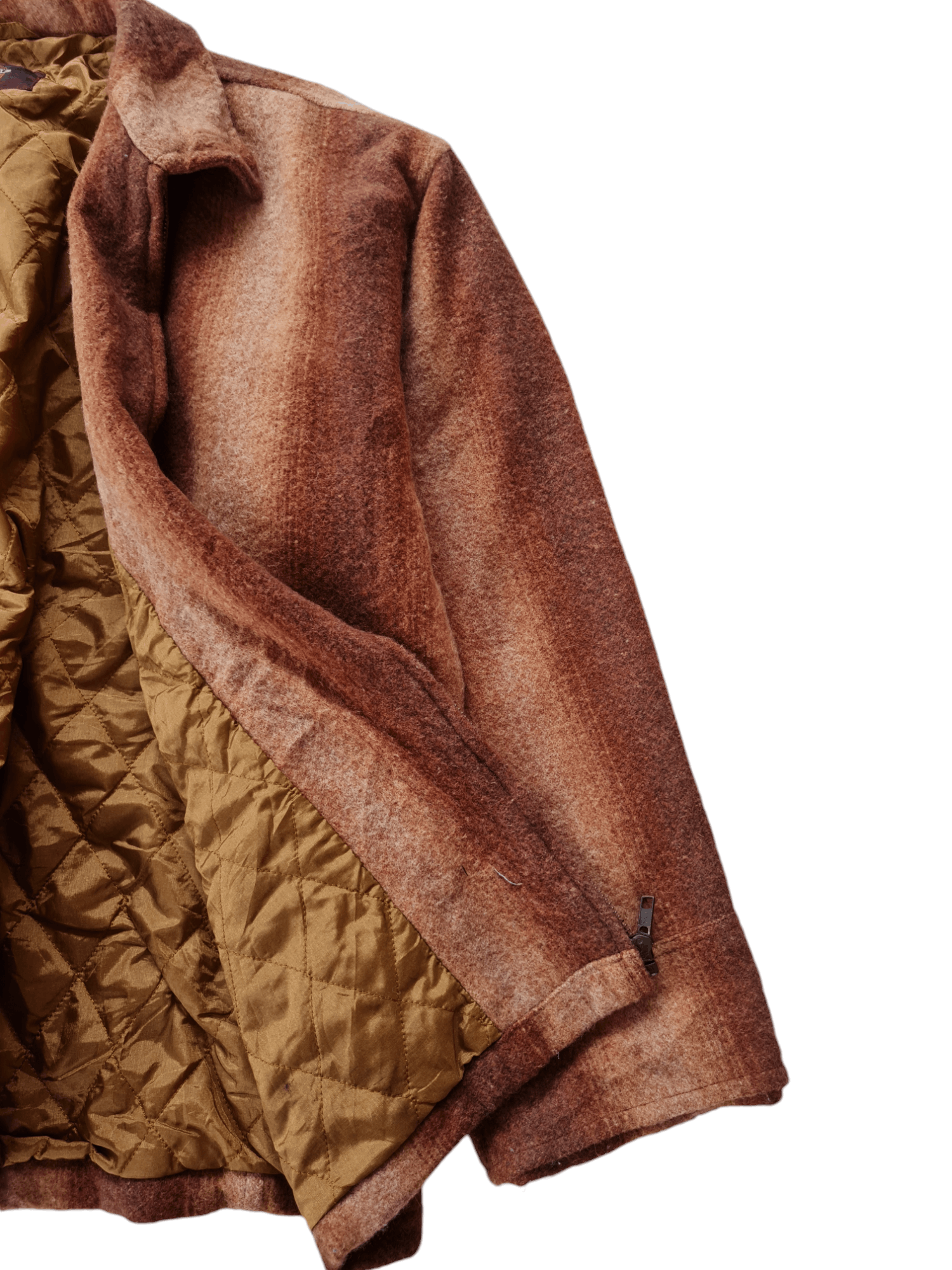 Japanese Brand × Vintage Vintage Mens Wool Jacket Artisanat Size US L / EU 52-54 / 3 - 4 Thumbnail