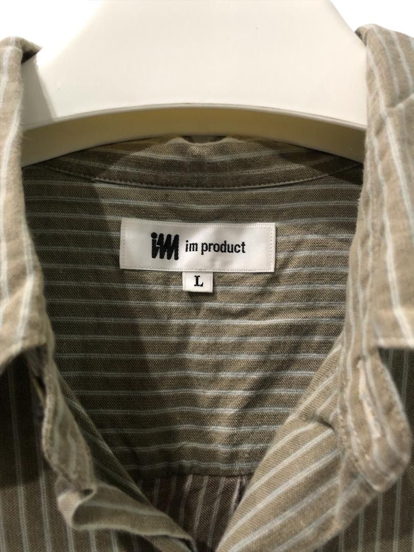 Issey Miyake Vintage IM product stripes Buttons ups shirt Size US L / EU 52-54 / 3 - 7 Thumbnail