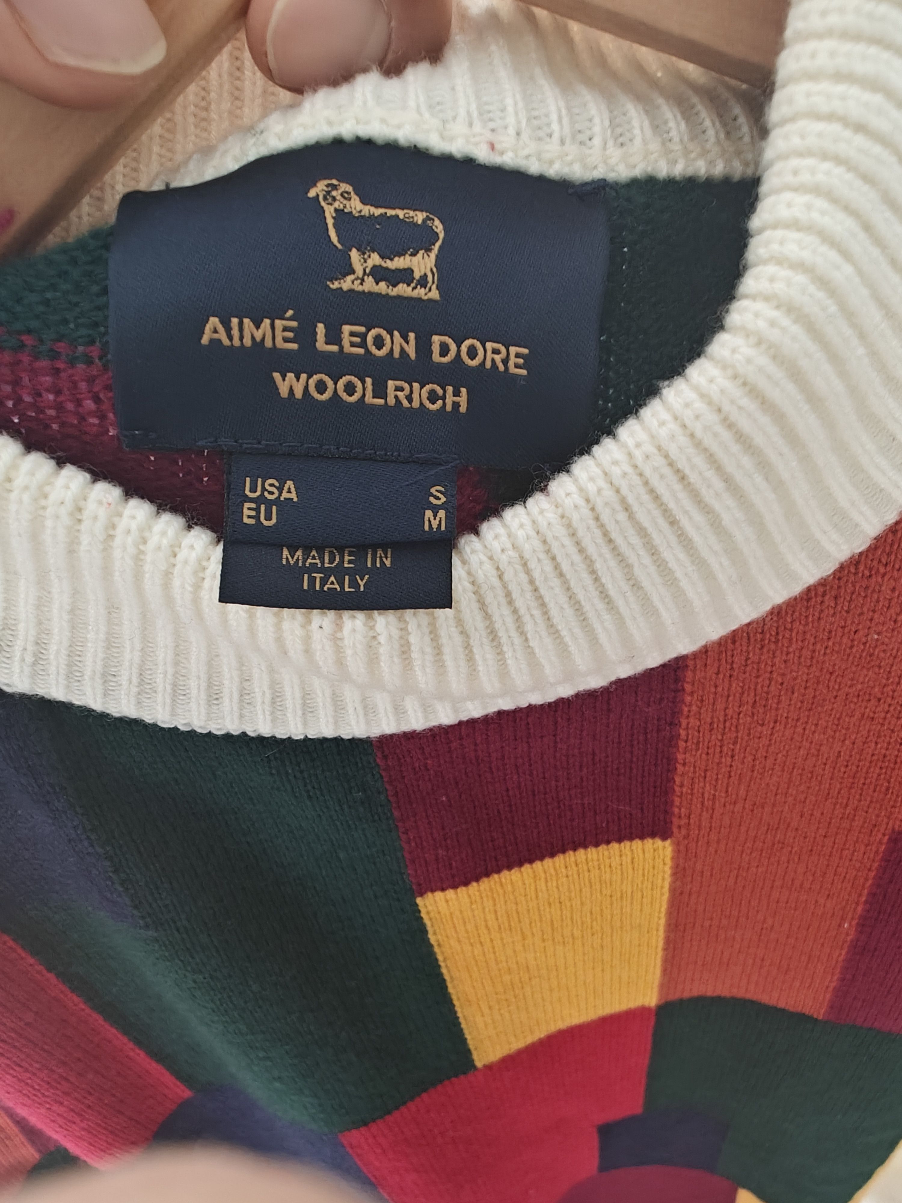 Aime Leon Dore × Woolrich Woolen Mills ALD x Woolrich wool/cashmere sweater S NWOT made in Italy Size US S / EU 44-46 / 1 - 5 Thumbnail