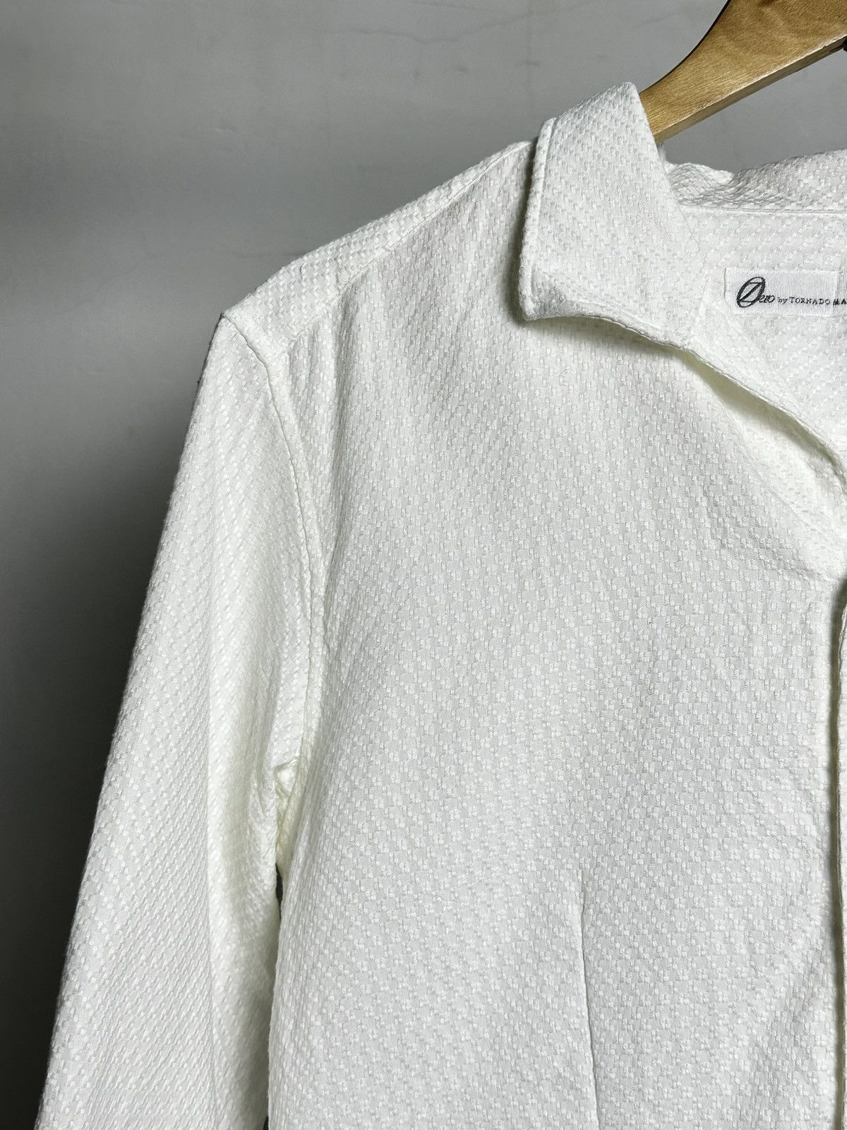 If Six Was Nine × Le Grande Bleu (L.G.B.) × Tornado Mart Tornado Mart Punk White Button Shirt Size US M / EU 48-50 / 2 - 5 Thumbnail