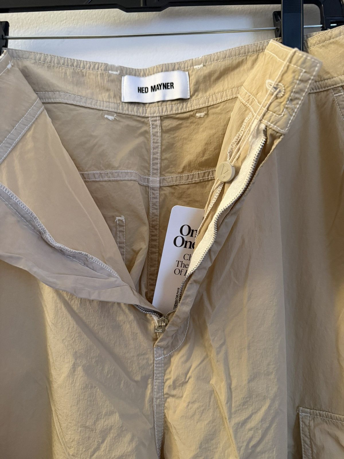 Hed Mayner Hed Mayner oversized raver pant/elephant $1599 Size US 32 / EU 48 - 4 Thumbnail