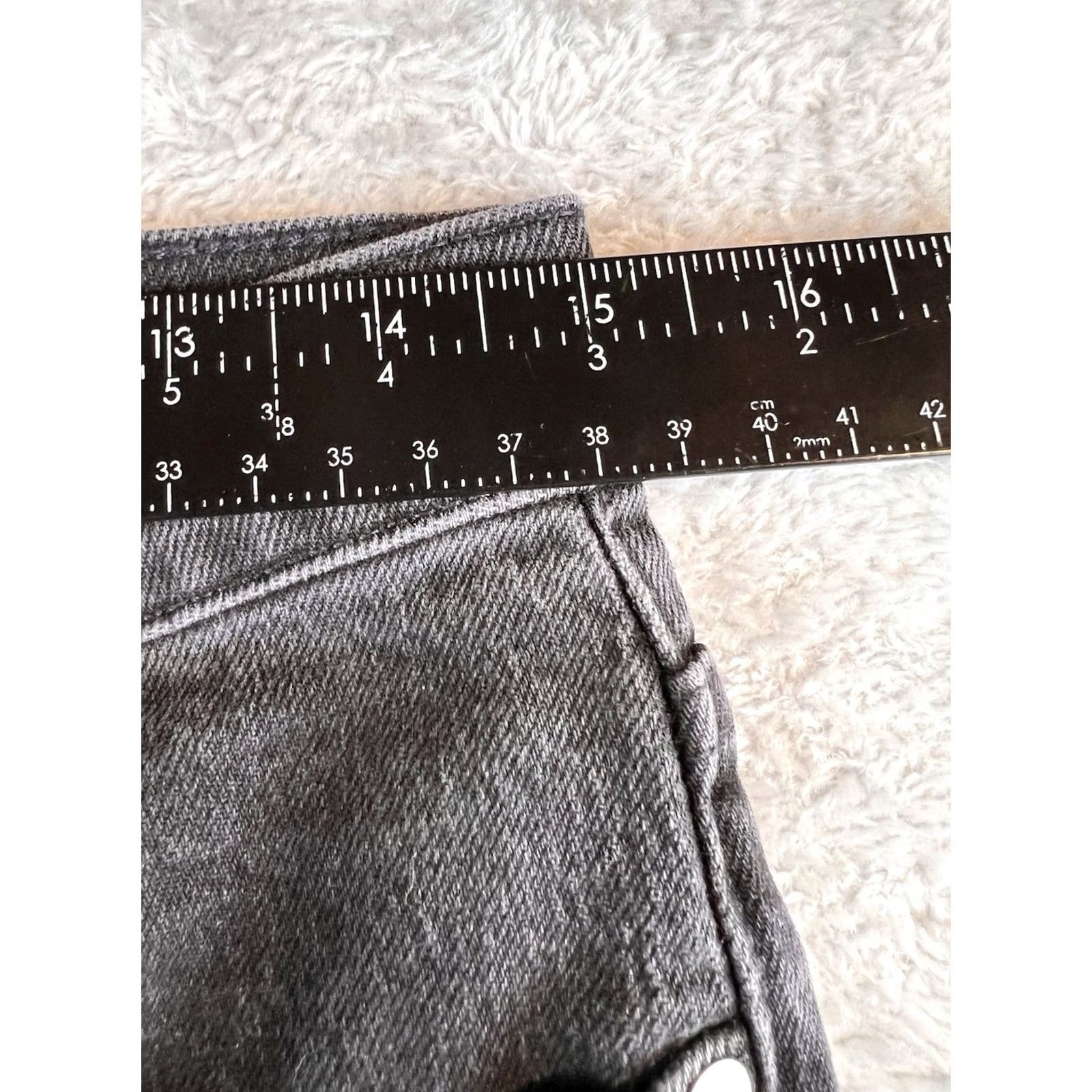 Madewell Madewell Jeans Black Size 26 Slim Boyfriend High Rise Denim Cotton Blend ZIP Button Pockets Size 30" / US 8 / IT 44 - 3 Thumbnail