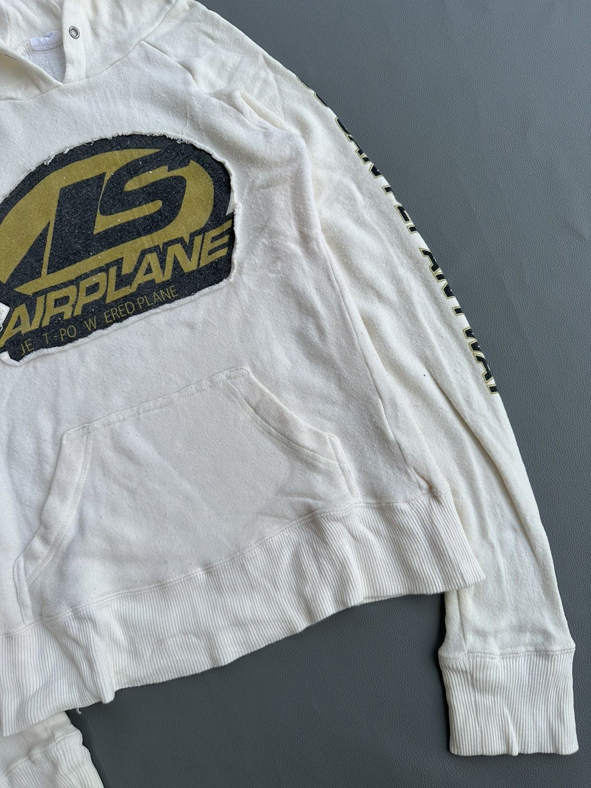 Hysteric Glamour DISTRESSED IS AIRPLANE JET POWER 366 HOODIE LGB STYLE Size US XS / EU 42 / 0 - 6 Thumbnail