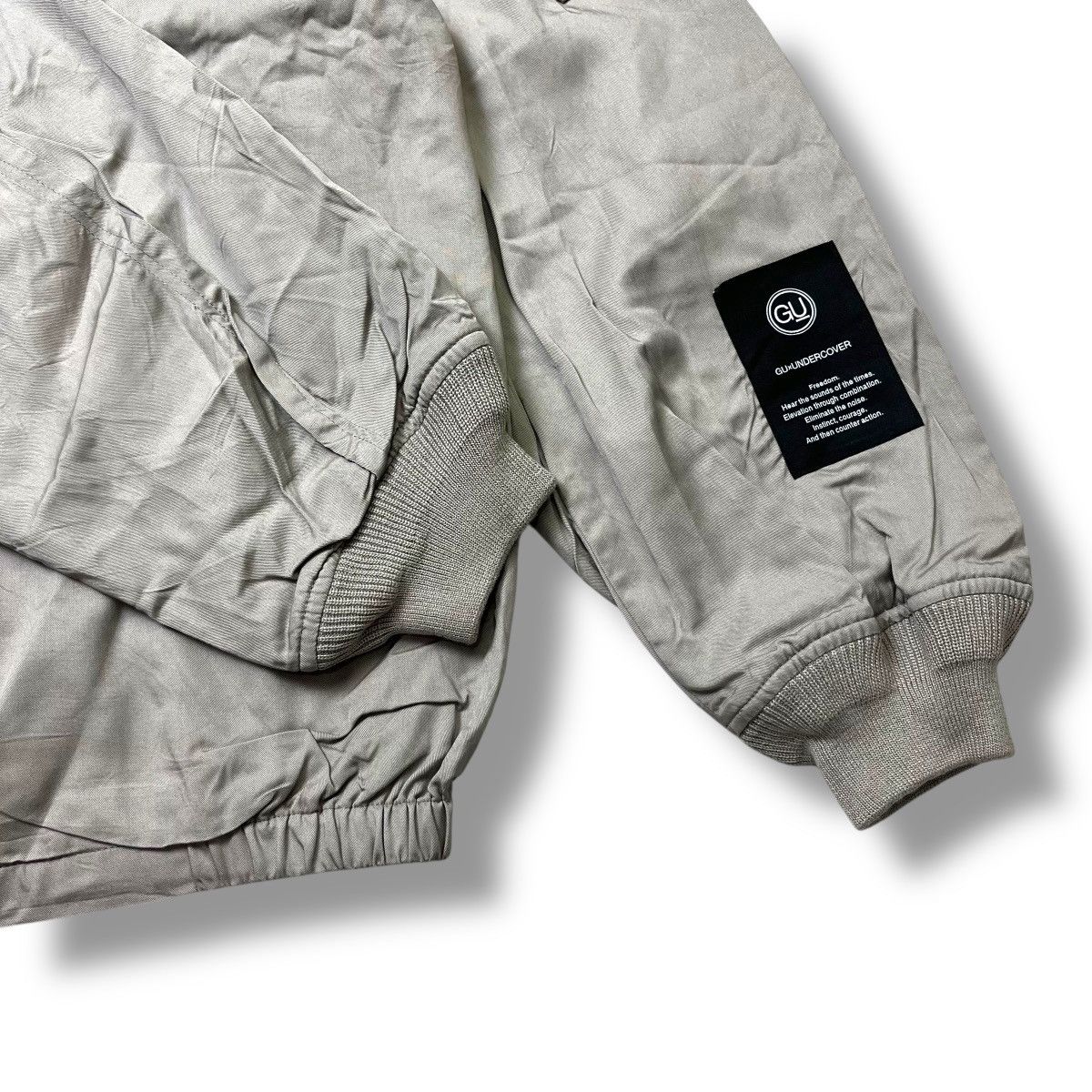 Undercover RARE Archive Japan 🖤 GU × UNDERCOVER Skull Bomber Jacket Size US L / EU 52-54 / 3 - 7 Thumbnail