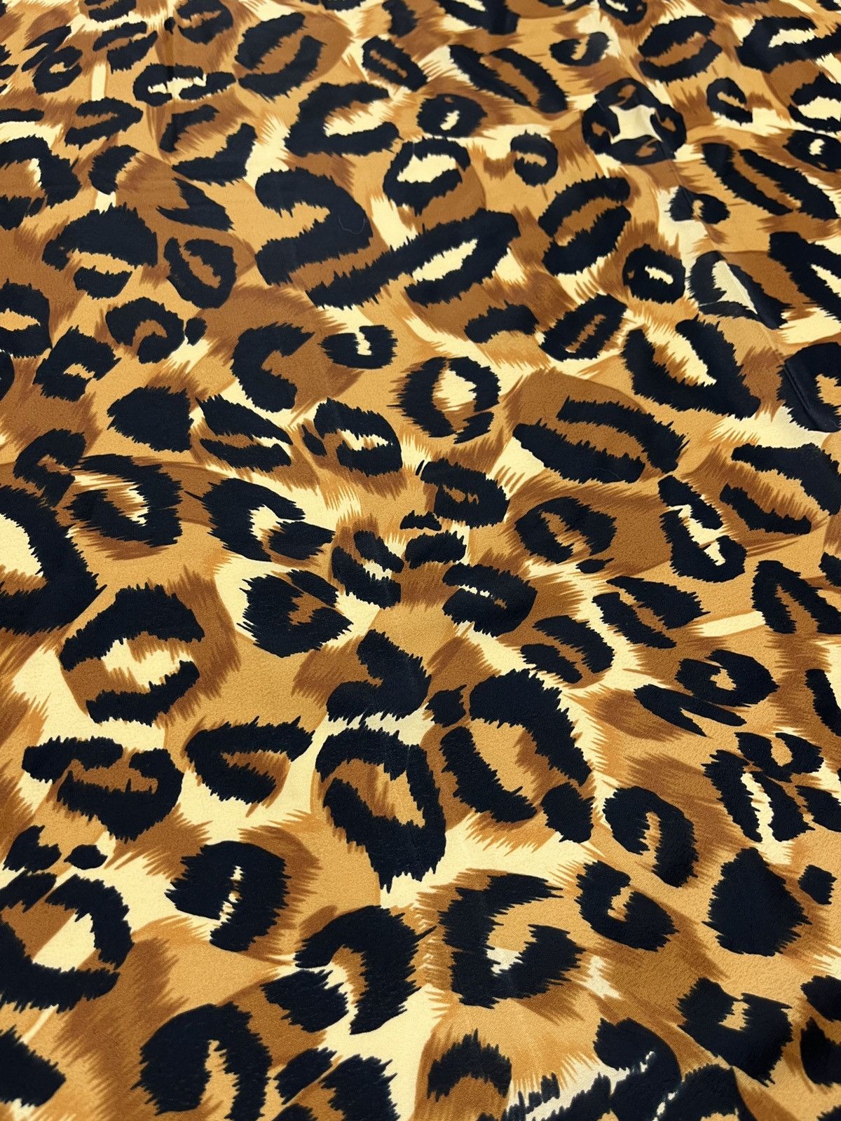 Hermes Vintage Hermes Leopard Silk Scarf Size ONE SIZE - 3 Thumbnail