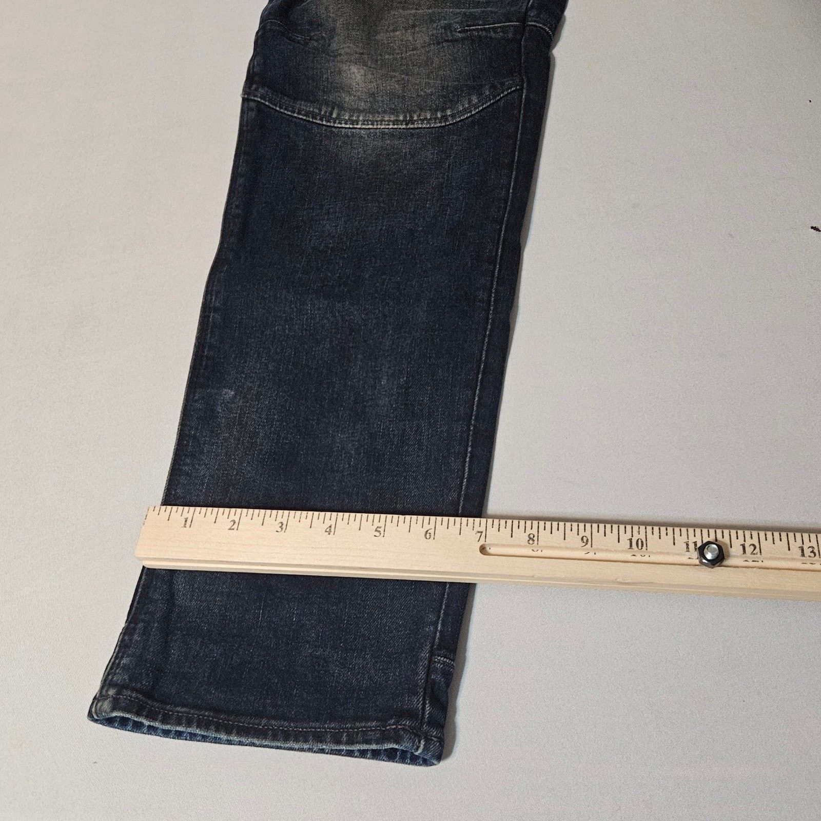G-Star G Star Raw 5620 3D Men's Jeans Dark Wash 33x31 Button Fly Size US 33 - 6 Thumbnail