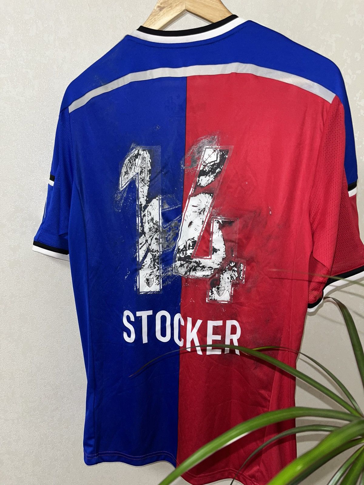 Adidas Adidas Basel 2014/15 #14 Stocker Jersey Size US L / EU 52-54 / 3 - 2 Thumbnail