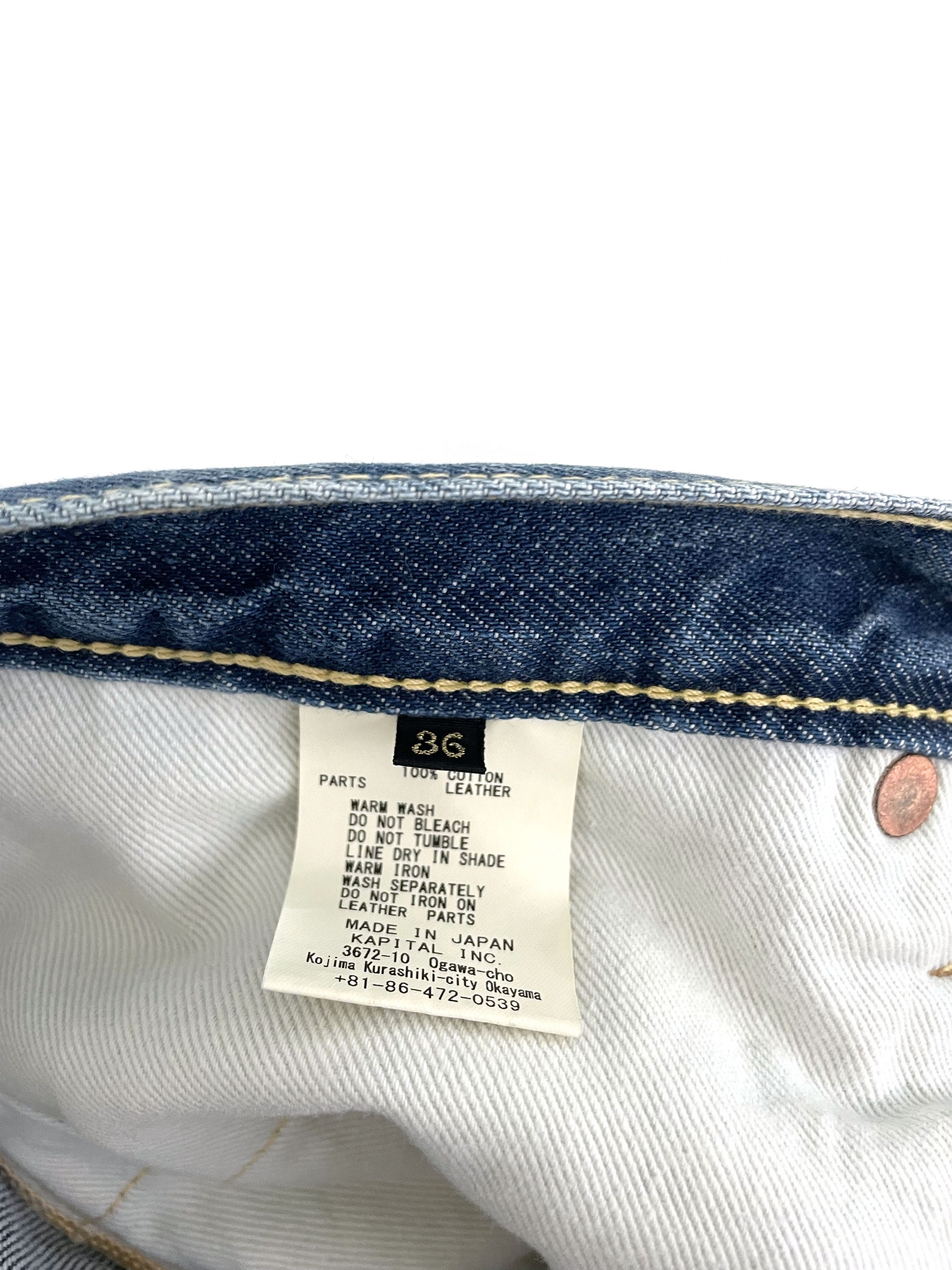Kapital Stonewash Denim Size US 34 / EU 50 - 9 Thumbnail
