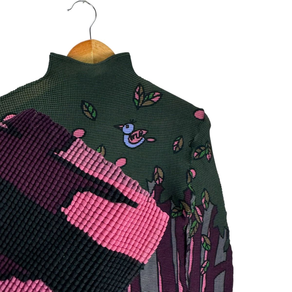 Pleats Please Issey Miyake 🌟ISSEY MIYAKE ME PLEATS PLEASE FLAPPY BIRDS LONG SLEEVE Size S / US 4 / IT 40 - 9 Thumbnail