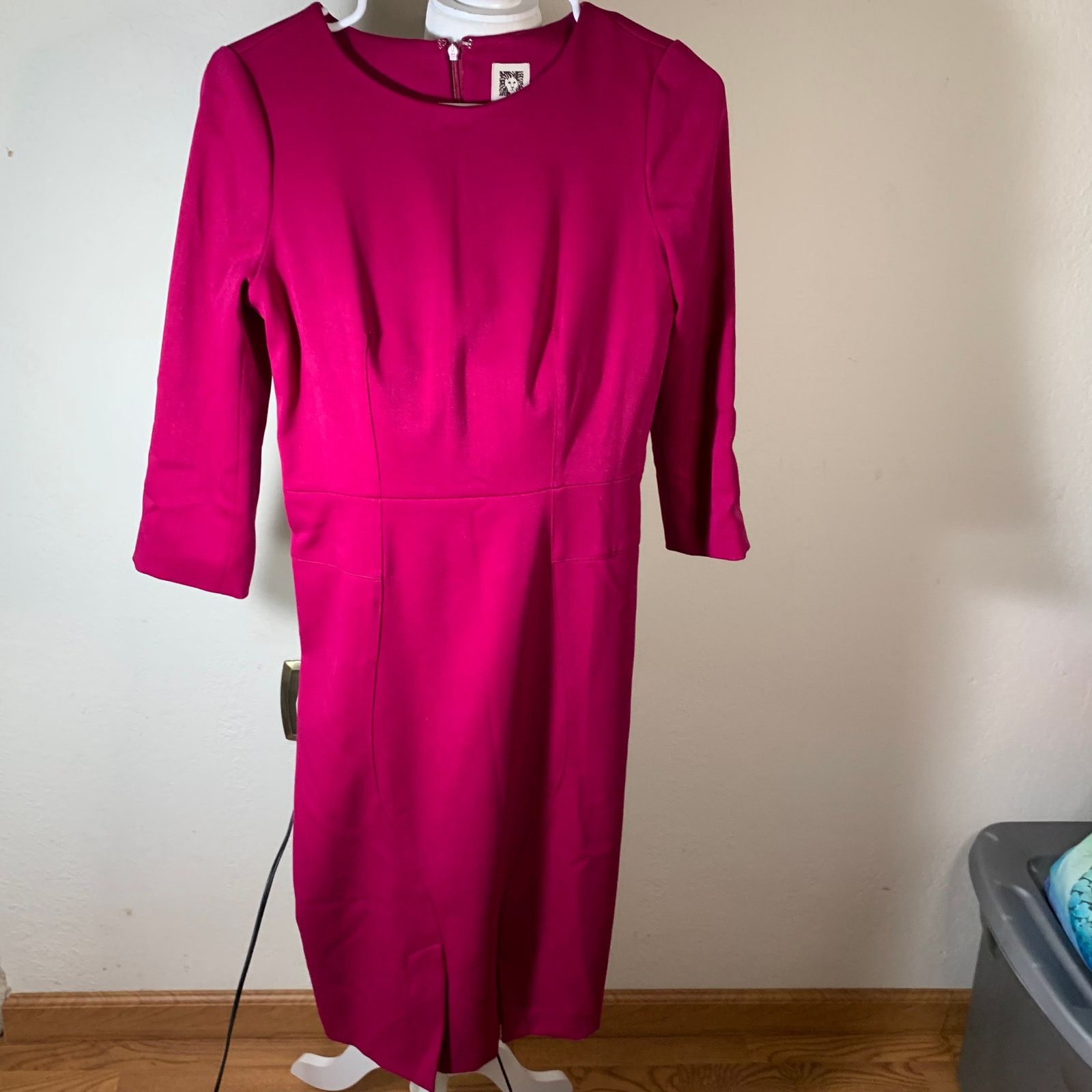 Anne Klein Anne Klein Women's Pink Dress + Vest Size 2 Size XS / US 0-2 / IT 36-38 - 4 Thumbnail