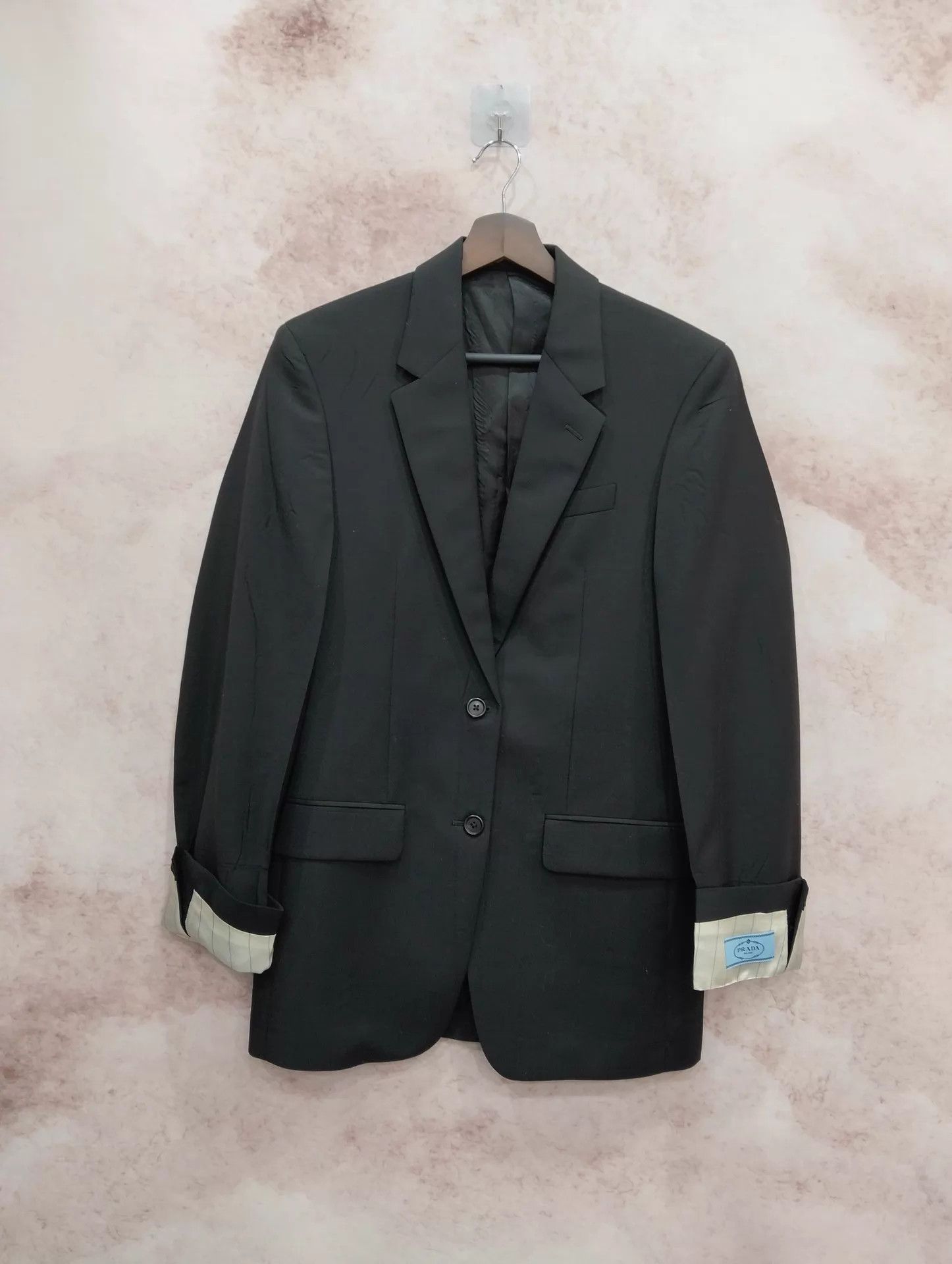 Prada PRADA Wool Virgin Mohair Suit Jacket Women's Size 36 Size XS / US 0-2 / IT 36-38 - 1 Thumbnail