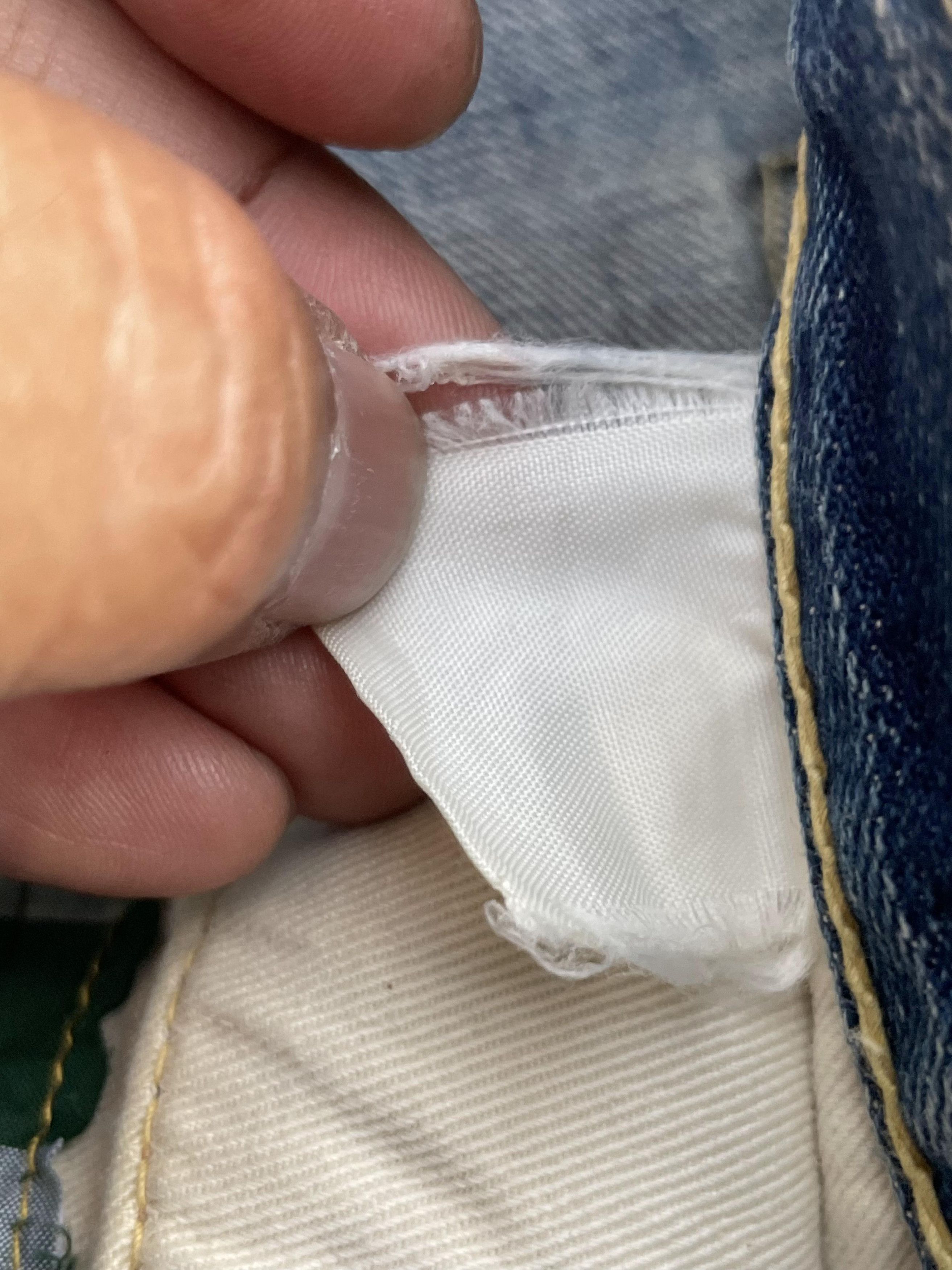 The Silver Stone Vintage Selvedge Silverstone Distresed Denim Size US 30 / EU 46 - 16 Thumbnail