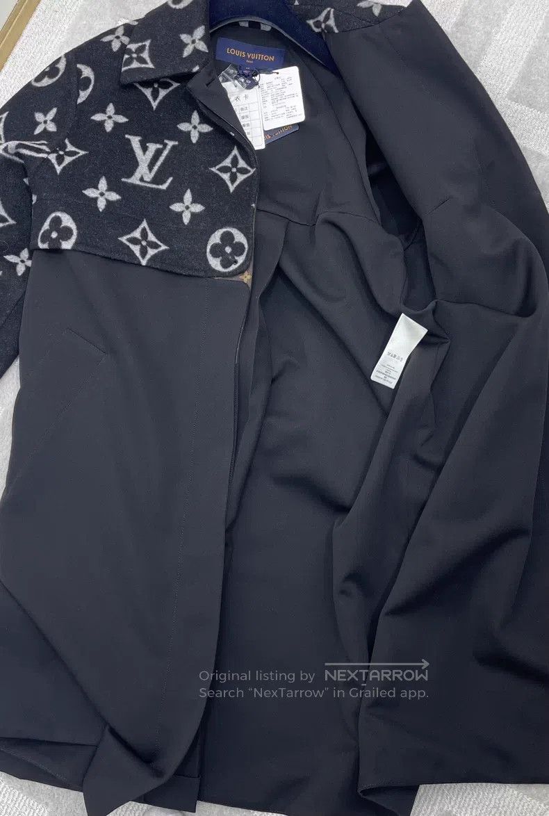 Louis Vuitton Louis Vuitton Wool presbyopic windbreaker coat Size XXS / US 00 / IT 34 - 8 Thumbnail
