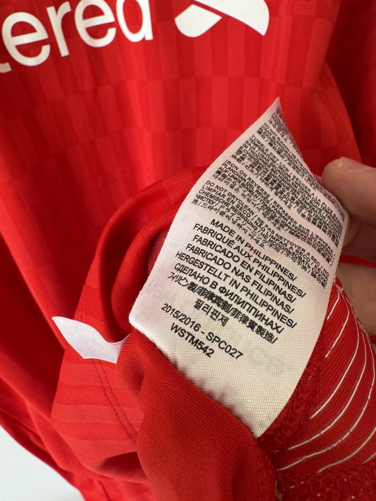 New Balance Liverpool 2015-2016 Home Soccer Jersey Football Shirt Kit Size US XL / EU 56 / 4 - 19 Thumbnail
