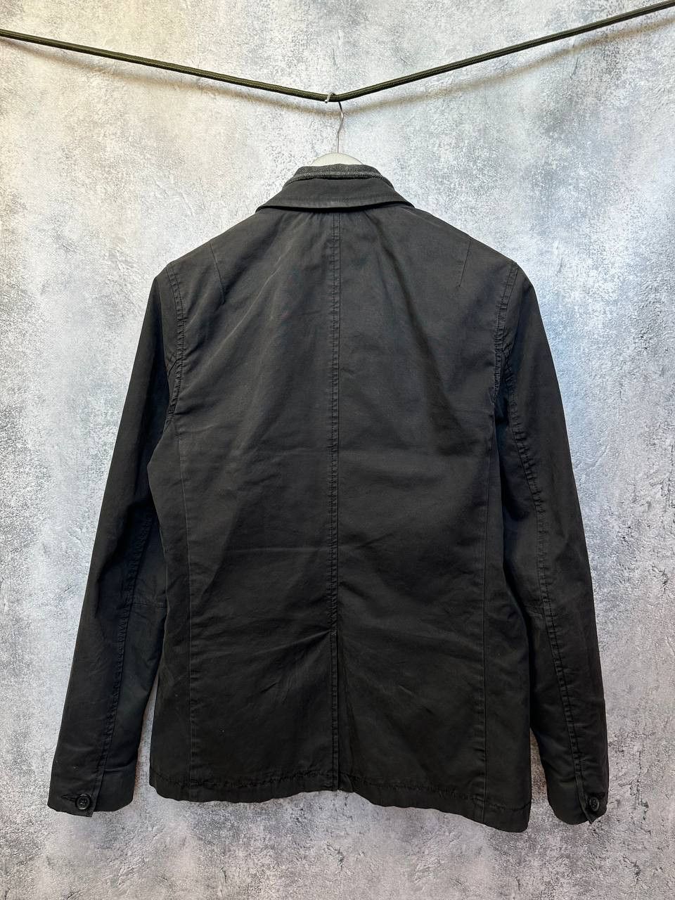 Allsaints ALLSAINTS ESTON BLAZER Black Cotton Jacket with Inner Collar Size US S / EU 44-46 / 1 - 4 Thumbnail