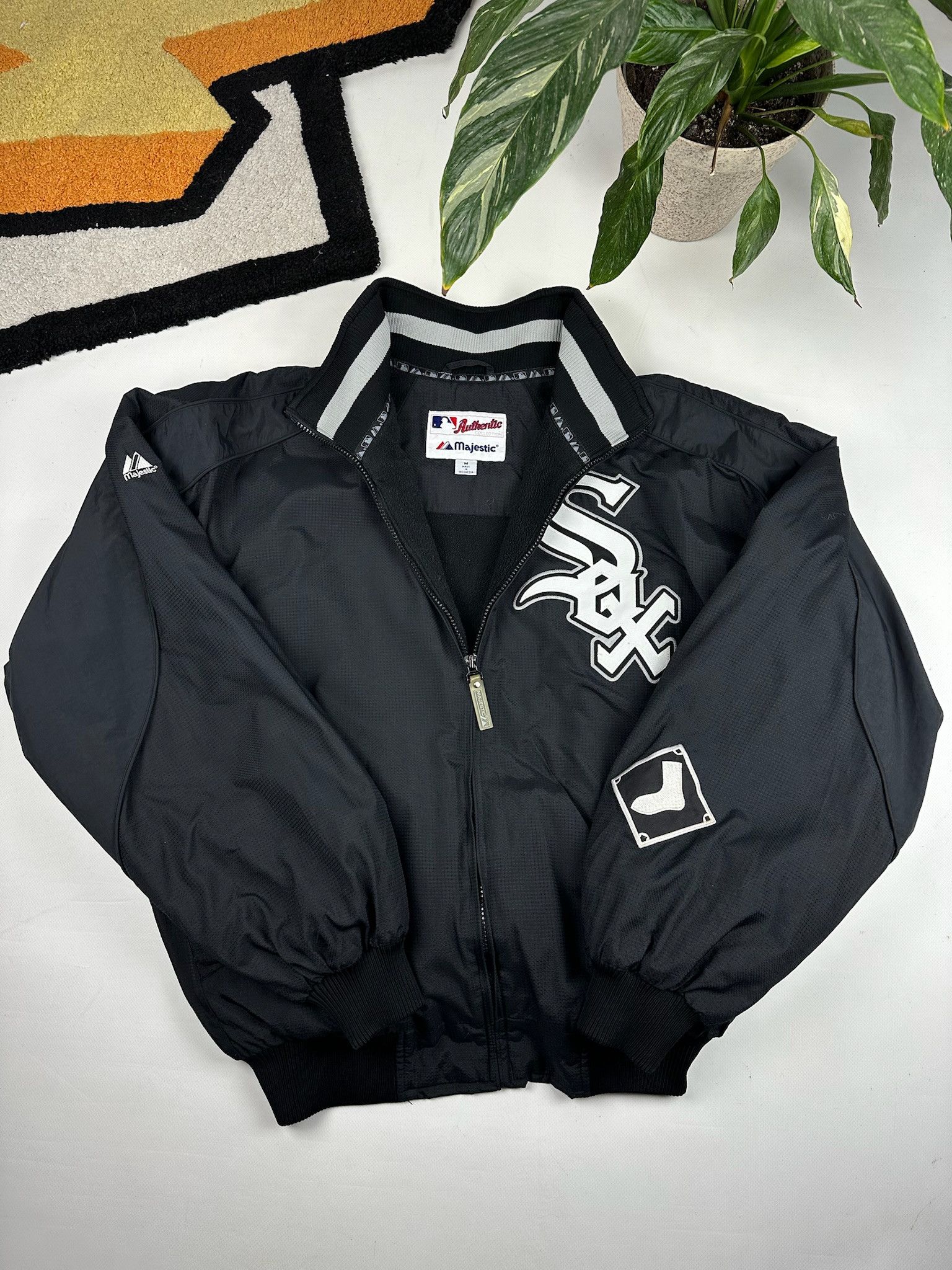 Majestic Vintage Majestic White Sox Jacket (Medium) Size US M / EU 48-50 / 2 - 2 Thumbnail