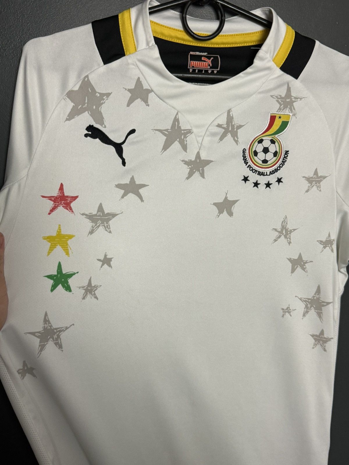 Puma Ghana National Team 12/14 Home Football Soccer Jersey Shirt Size US S / EU 44-46 / 1 - 3 Thumbnail