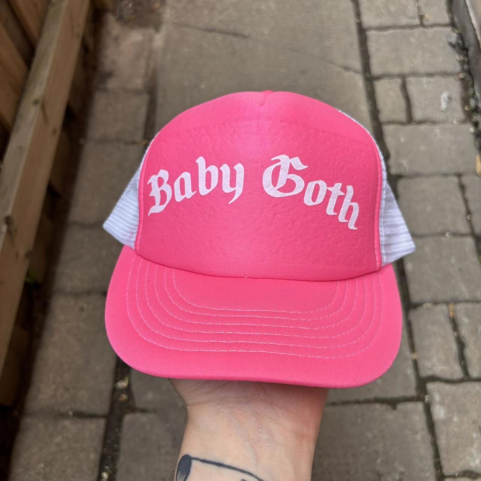 Designer dolls kill baby goth SnapBack trucker hat Size ONE SIZE - 1 Thumbnail