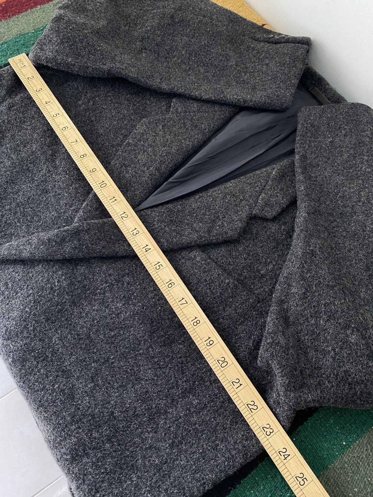 Comme des Garcons Homme Comme des Garçons Homme 90s Mohair Oversized Jacket Japan Size US M / EU 48-50 / 2 - 5 Thumbnail