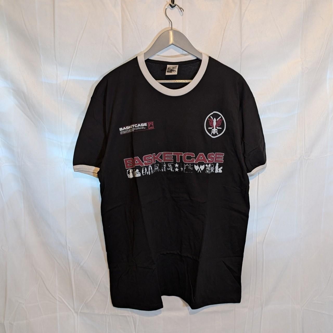 basketcase gallery COMPUTER, a ringer t-shirt Size US XL / EU 56 / 4 - 1 Thumbnail