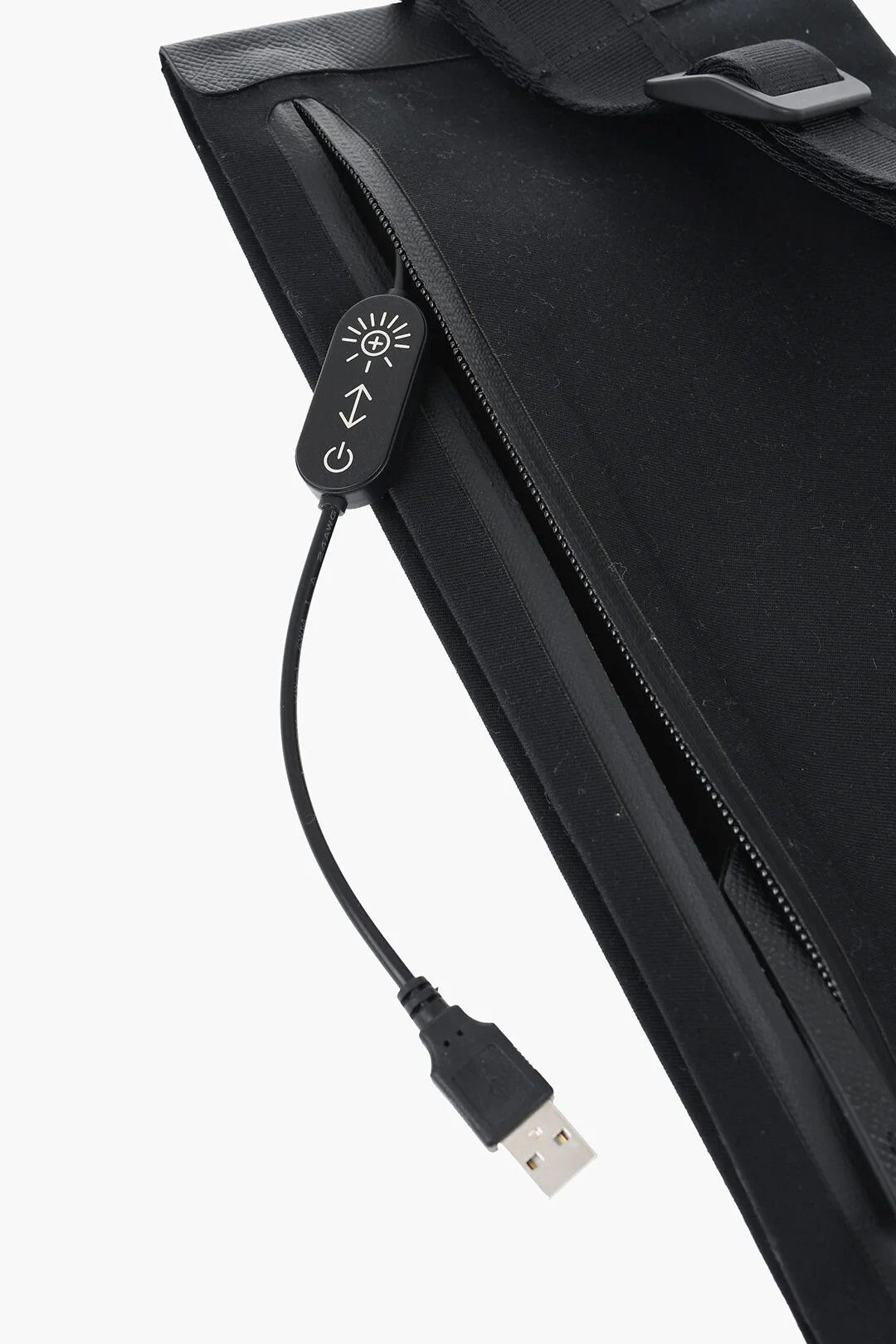 Maison Margiela og1mm0326 Size: OS / Mackintosh Fabric Waist Bag in Black Size ONE SIZE - 4 Thumbnail