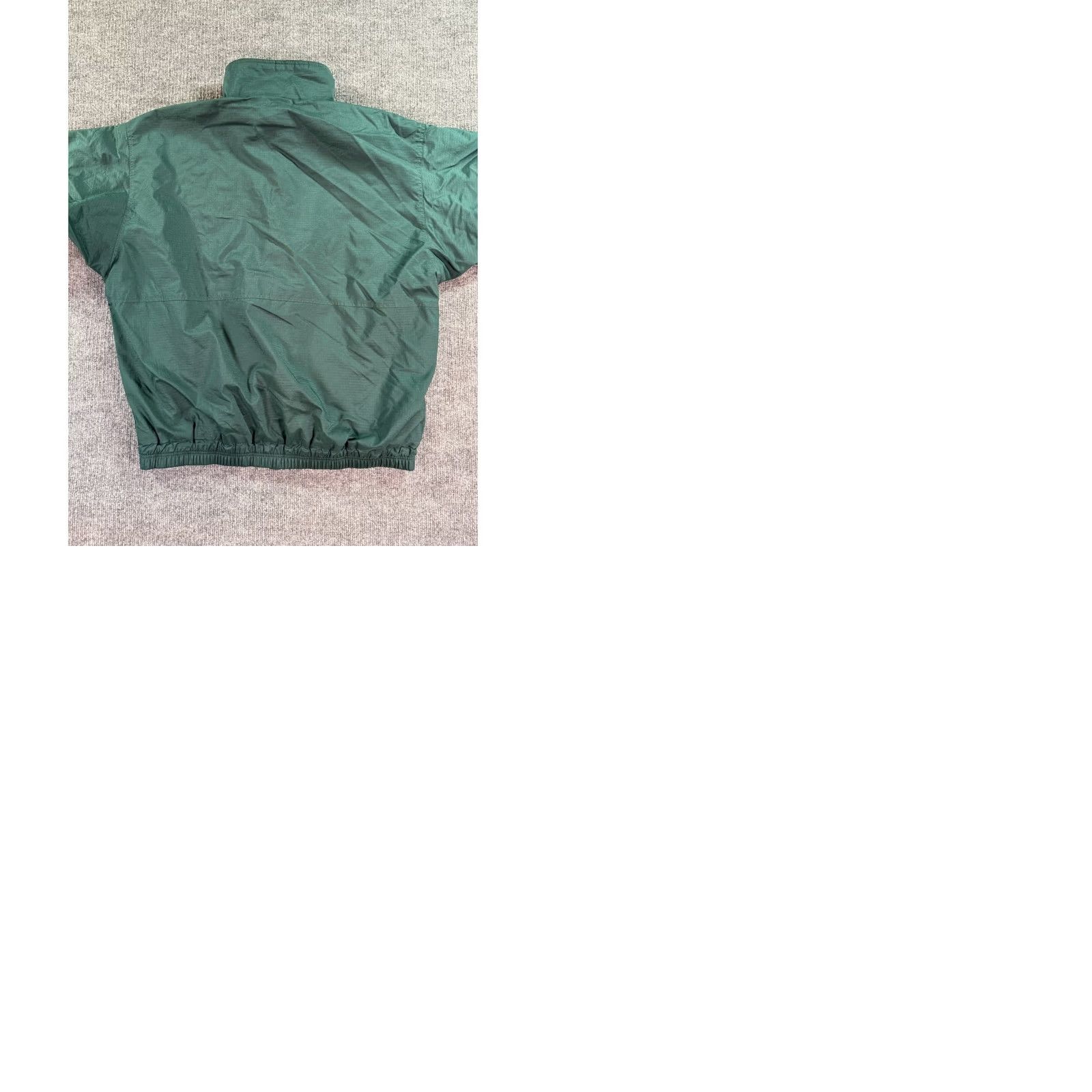 Patagonia Patagonia Shelled Jacket Mens Large Green Full Zip Logo Fleece Lined Ripstop Size US XL / EU 56 / 4 - 9 Thumbnail