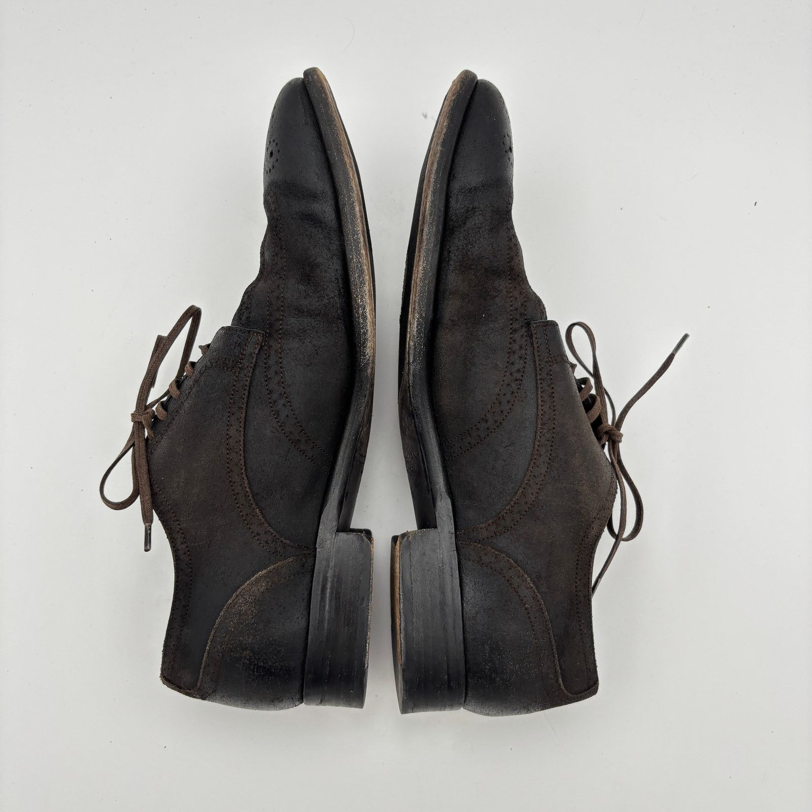 Dolce & Gabbana Dolce & Gabbana Leather Brogue Derby Dress Shoes Men's 9 Size US 9 / EU 42 - 7 Thumbnail
