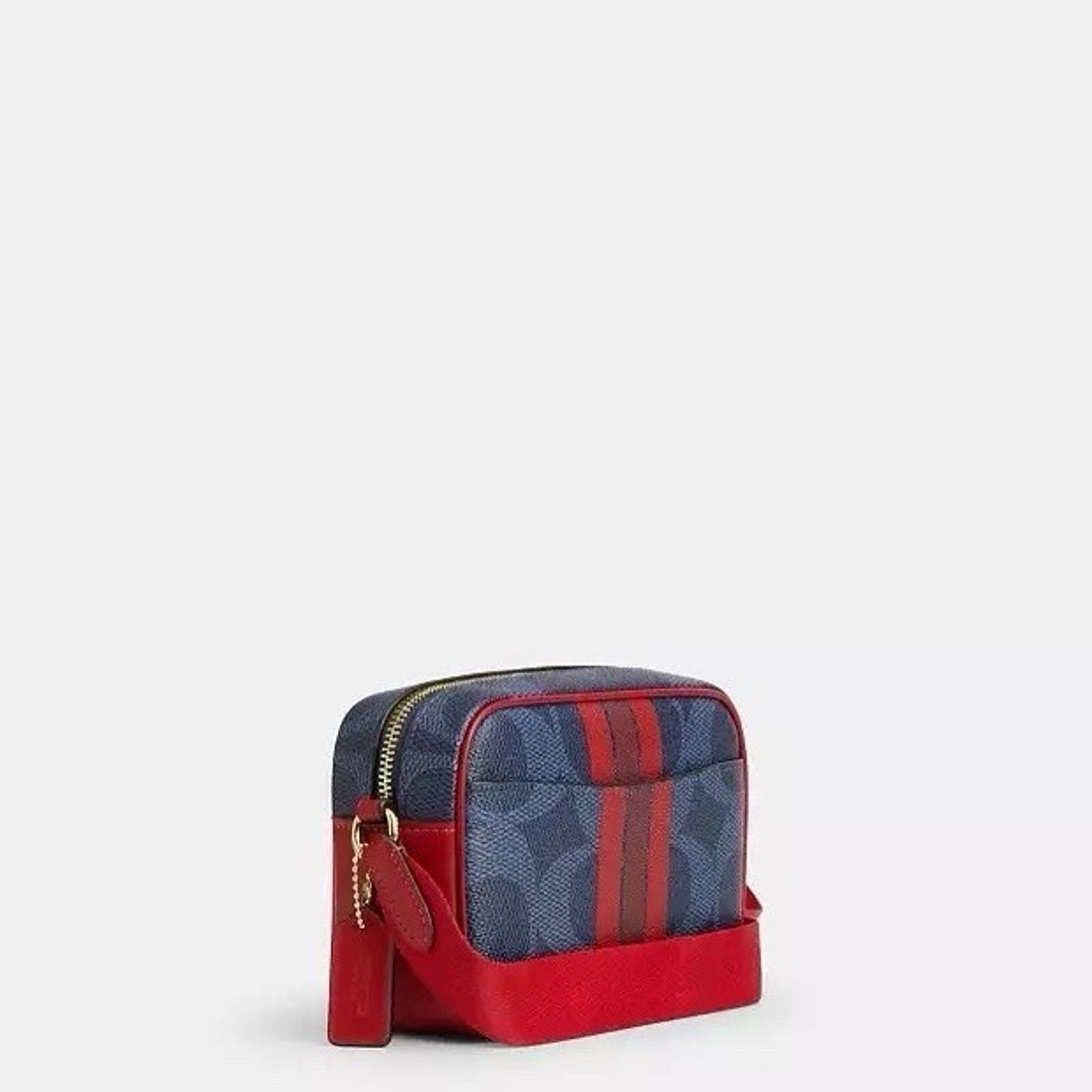 Coach NWT COACH Mini Jamie Camera Bag With Varsity Stripe CBM36 Size ONE SIZE - 8 Thumbnail