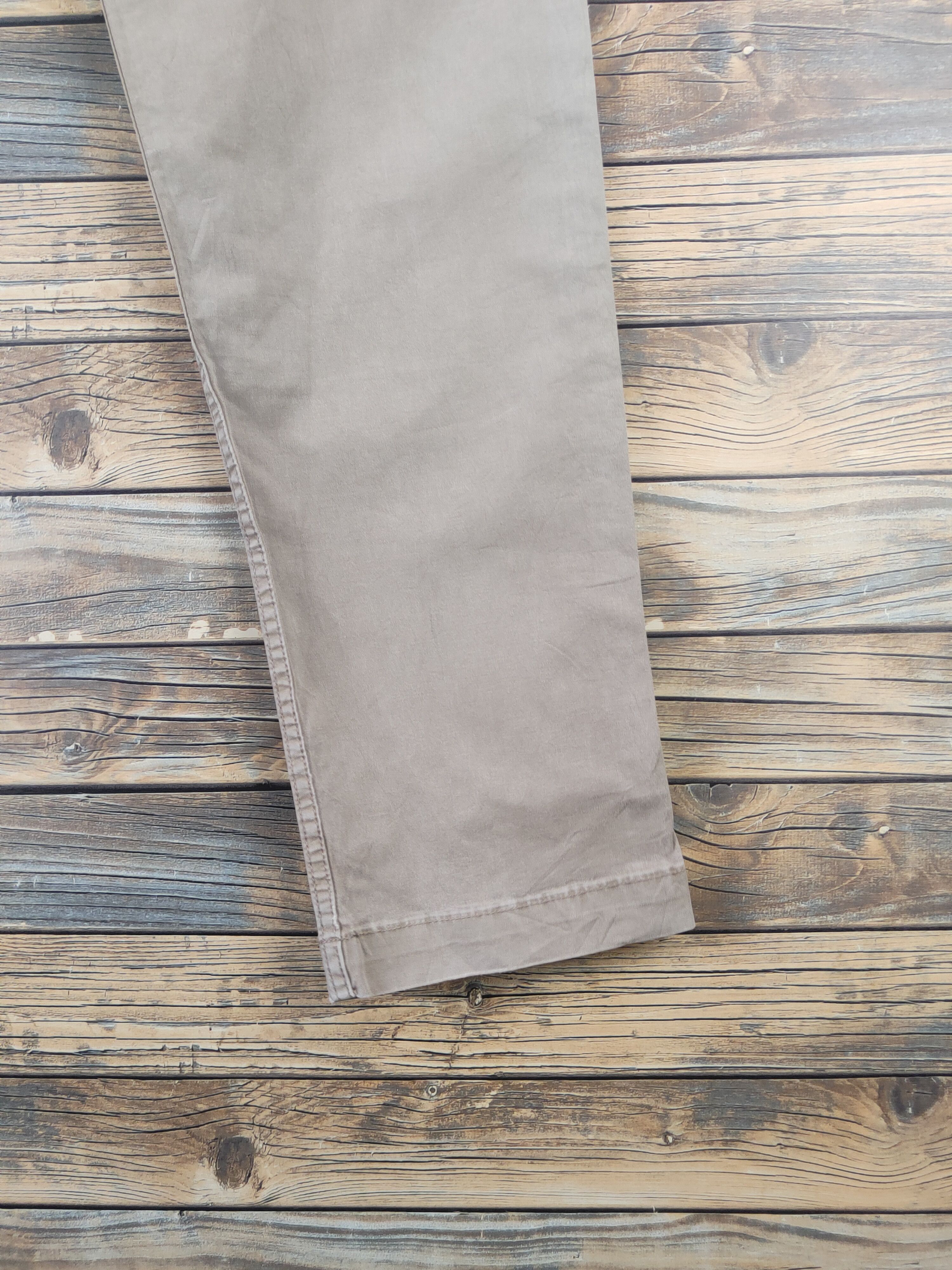 Japanese Brand DL Uniqlo Beige Multipocket Cargo Pants #46-244T Size US 33 - 11 Thumbnail