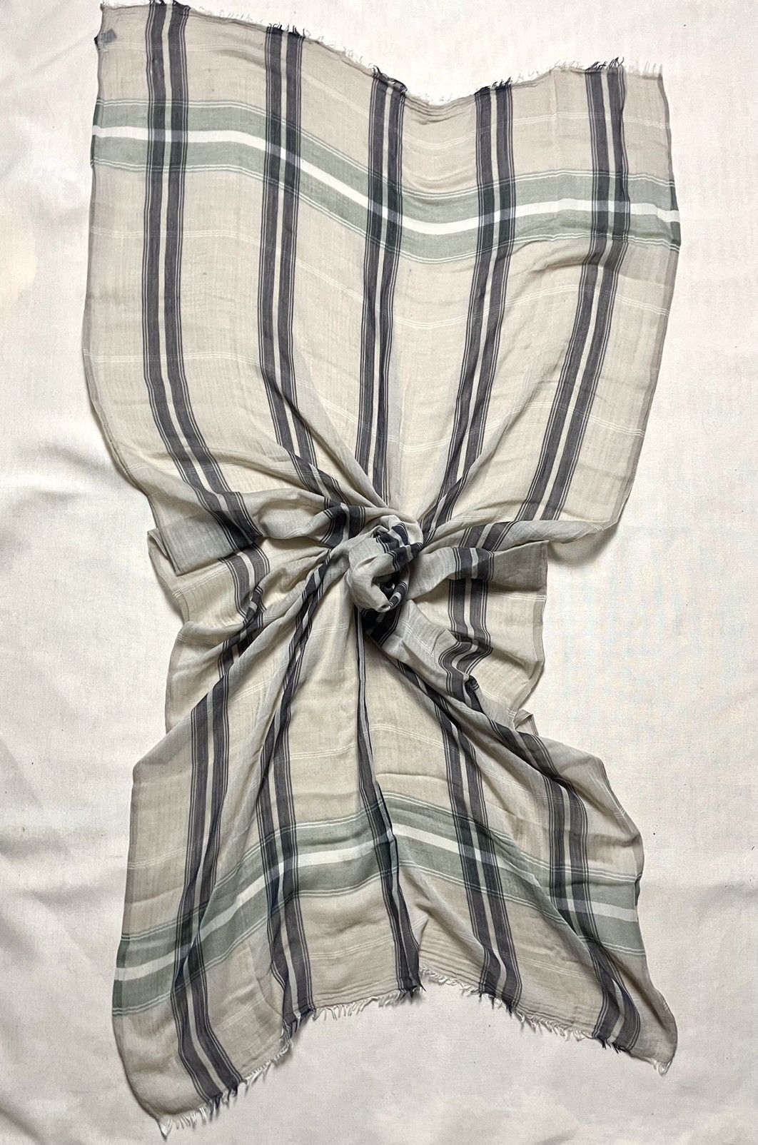 Franco Ferrari Franco Ferrari wool linen silk scarf Size ONE SIZE - 6 Thumbnail