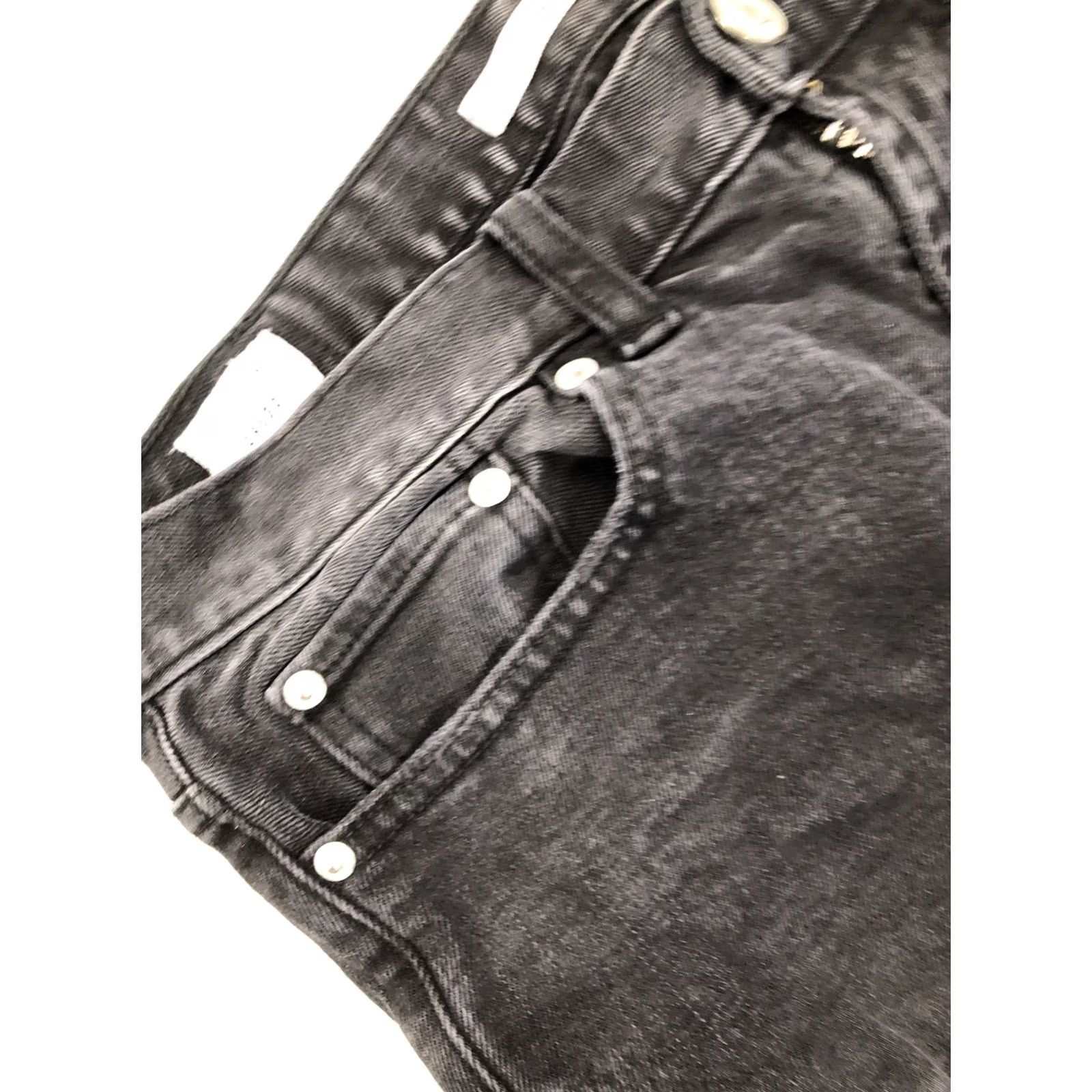 Pacsun PacSun Jeans Mens 32x29 Skinny Distressed Black Wash Denim 32 Inseam Slim Regular Mens Size US 32 / EU 48 - 6 Thumbnail