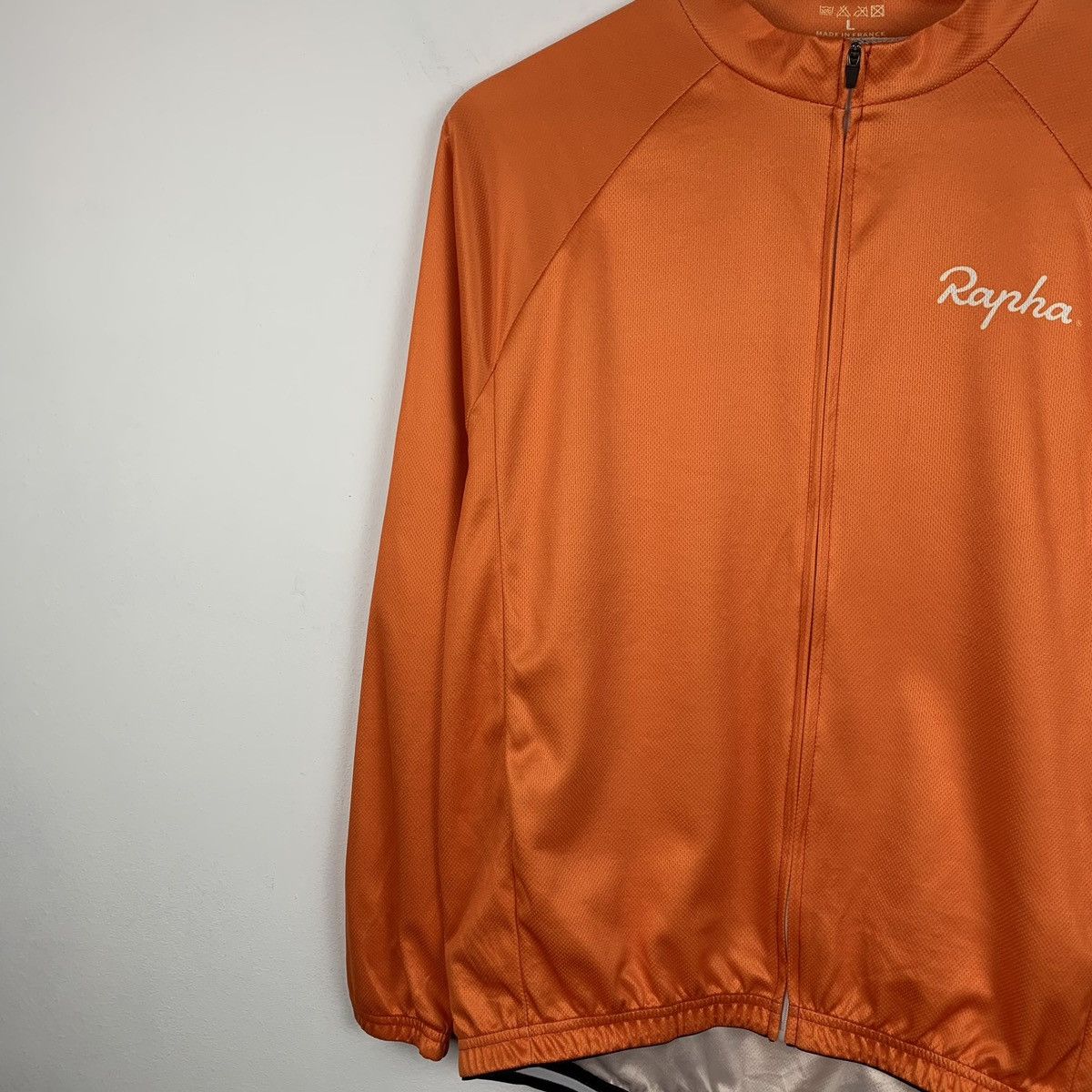 Rapha Rapha Full Zip Cycling Jersey Size L Made in France Size US L / EU 52-54 / 3 - 5 Thumbnail