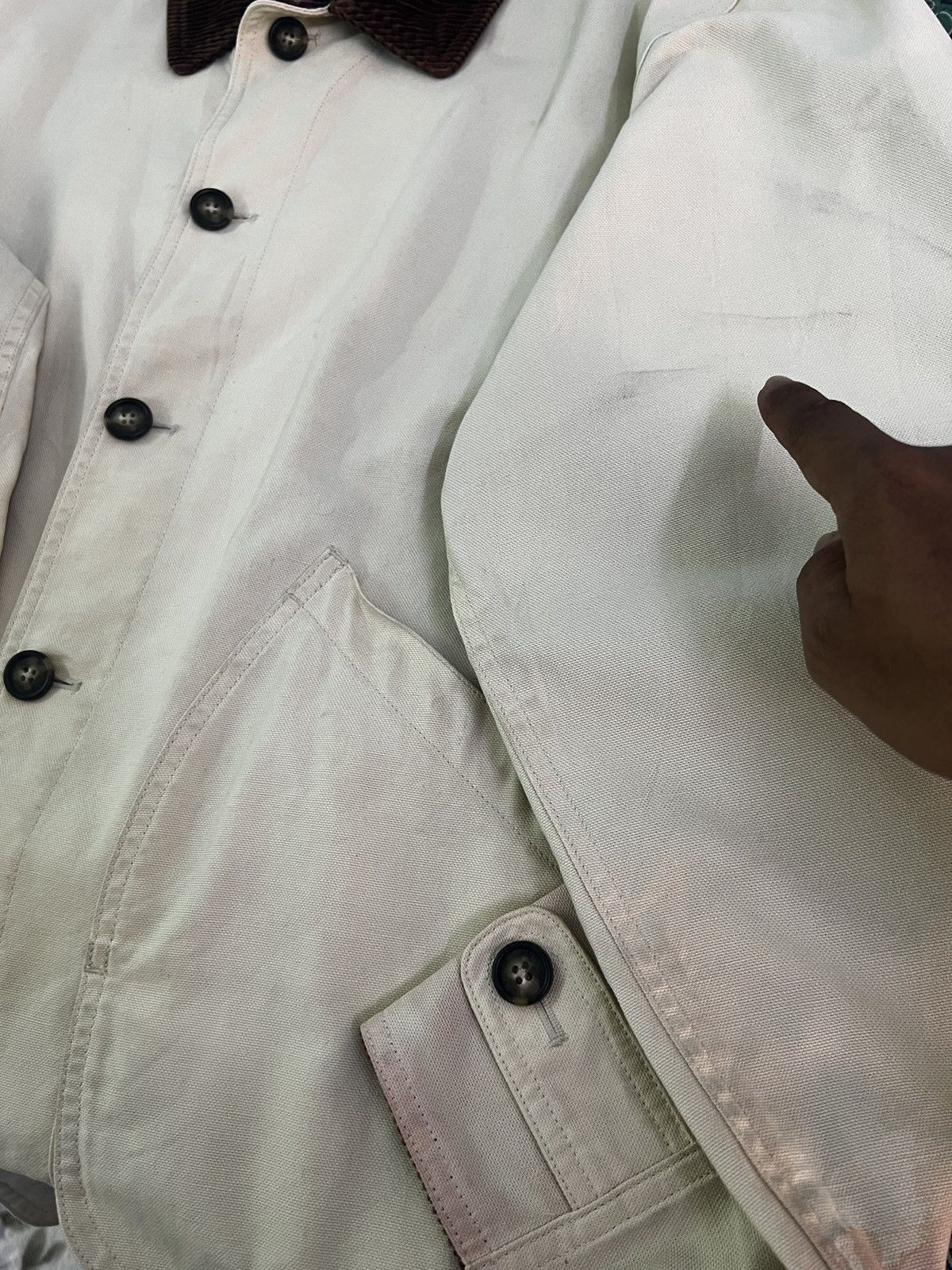 BARNS OUTFITTERS × Lands' End × Vintage 🔥 LAND'S END BARN COAT DUCK CANVAS DISTRESSED JACKET - L Size US L / EU 52-54 / 3 - 14 Thumbnail