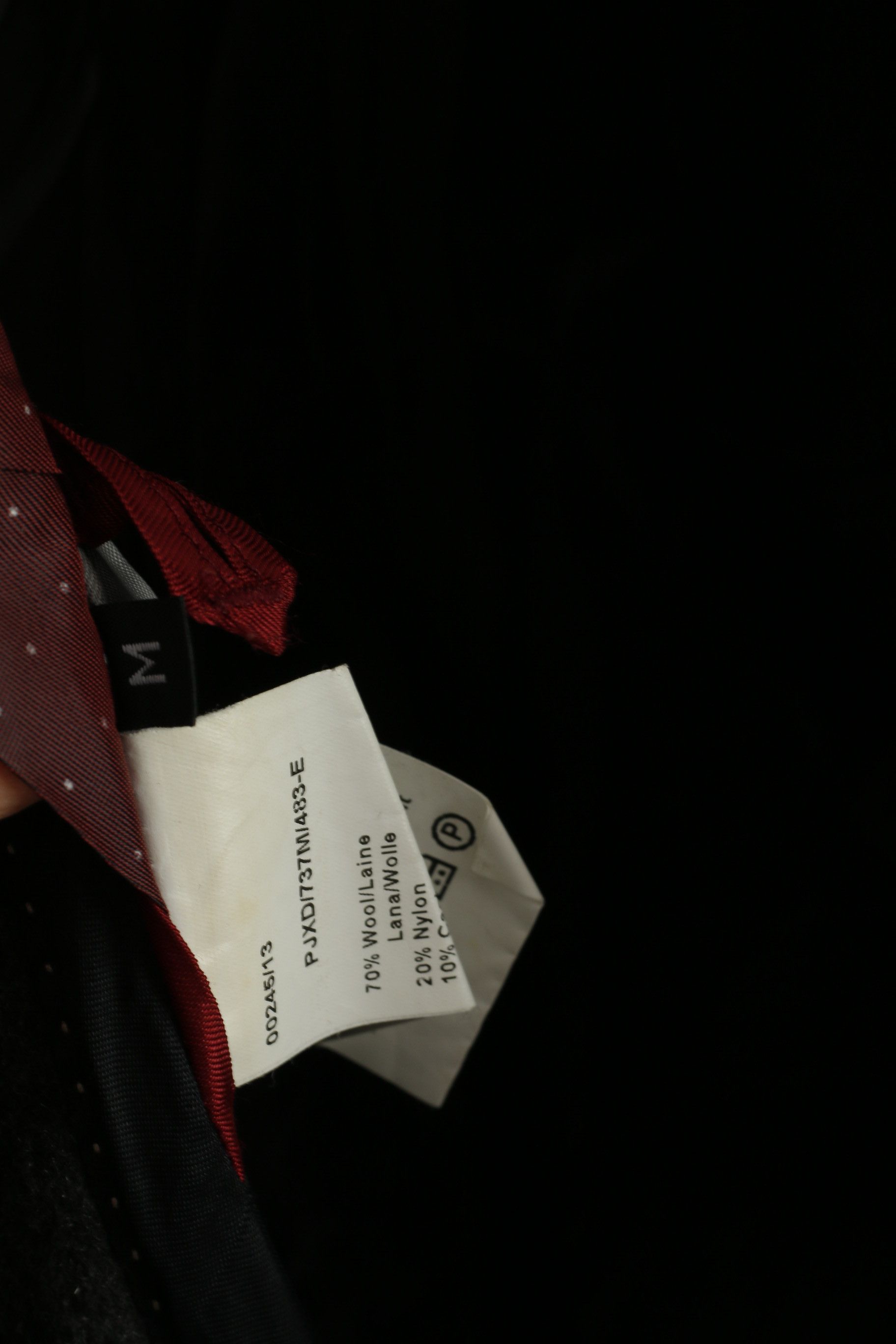 Paul Smith Paul Smith Men M Coat Charcoal Wool Cashmere 8904 Size US M / EU 48-50 / 2 - 7 Thumbnail