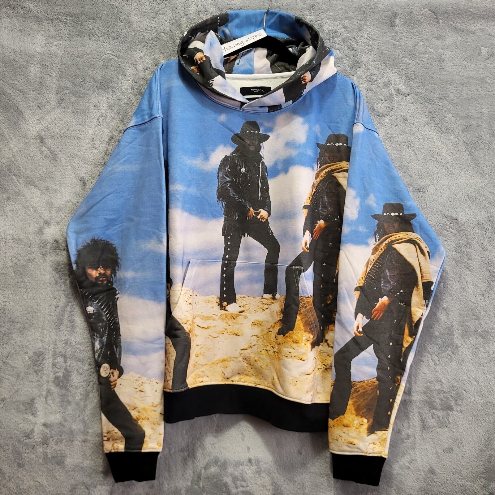 Midnight Studio Ace Of Spades Motorhead Hoodie Mens Sz L