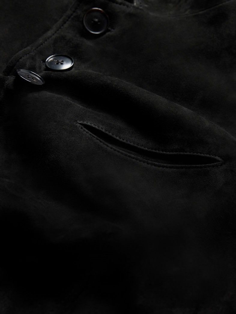 John Varvatos $2298 Woodward Multibutton Suede Jacket EU 52 USA 42 Size US L / EU 52-54 / 3 - 6 Thumbnail