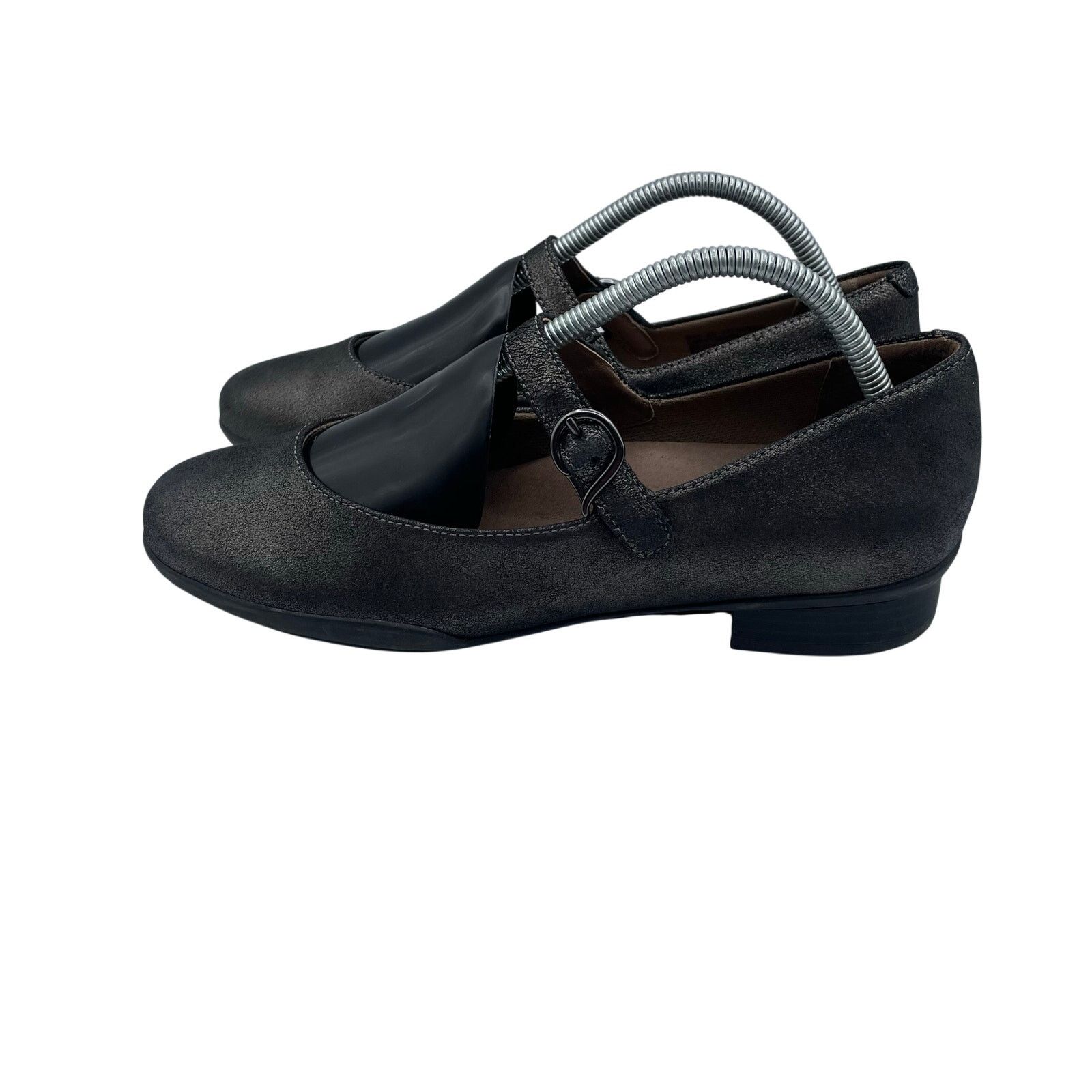 Dansko Dansko Kaelyn Mary Jane Shoes Comfort Graphite Metallic 40 Size US 9.5 / IT 39.5 - 2 Thumbnail