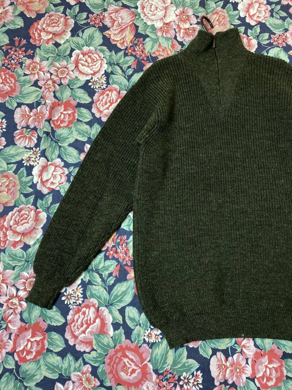 Barbour × Vintage Vintage Barbour Knit Wool Sweater Size US L / EU 52-54 / 3 - 9 Thumbnail